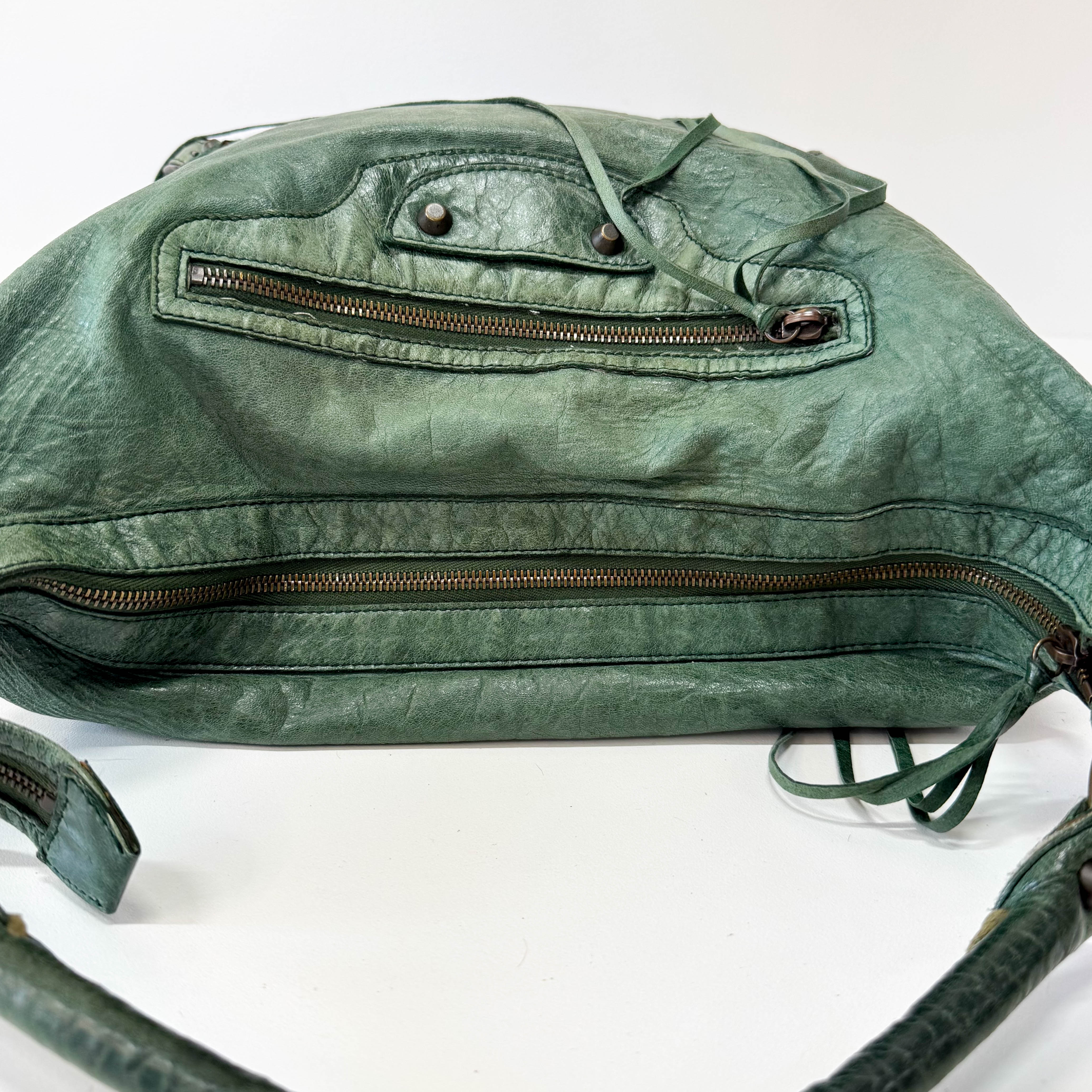 The Day Green Leather Bag
