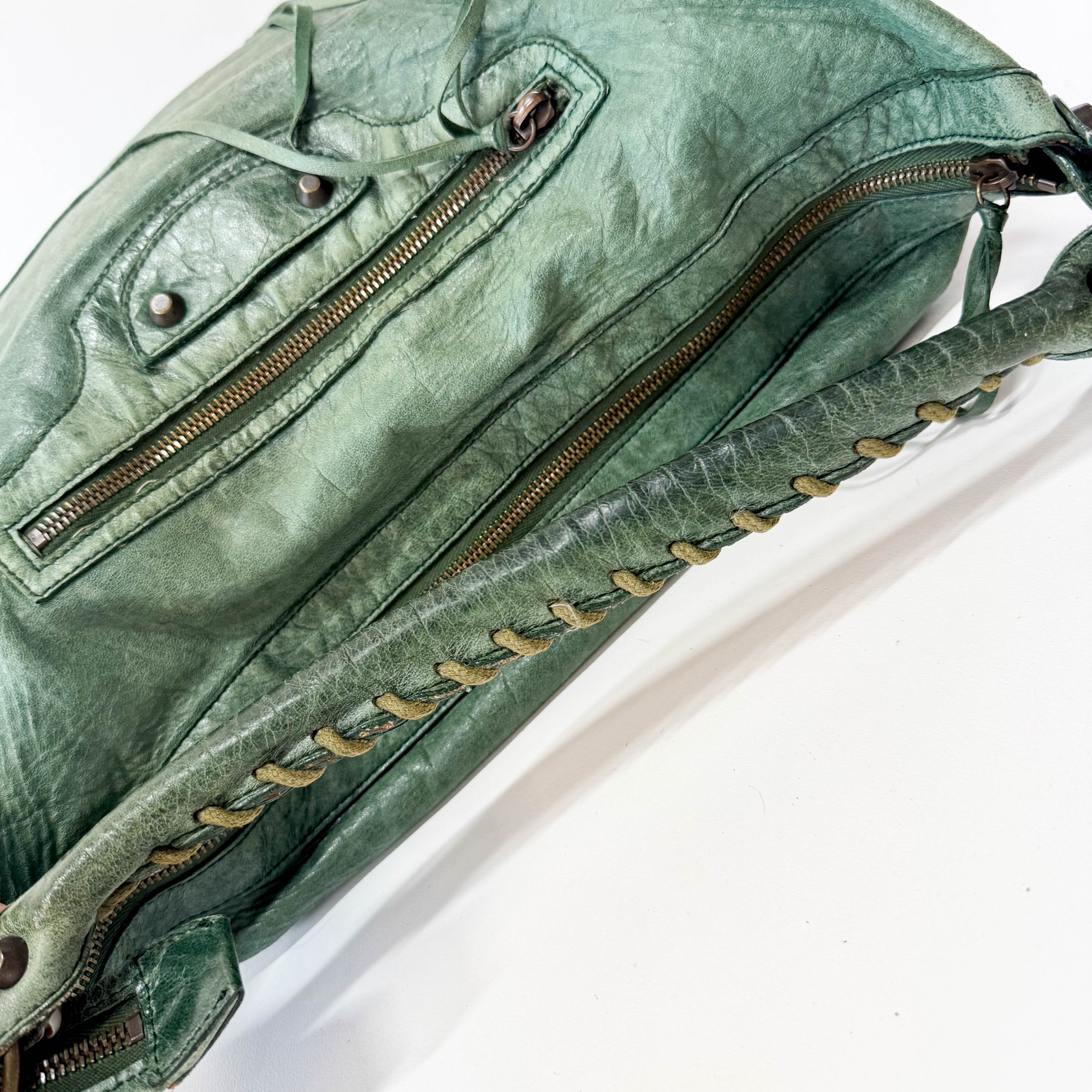 The Day Green Leather Bag