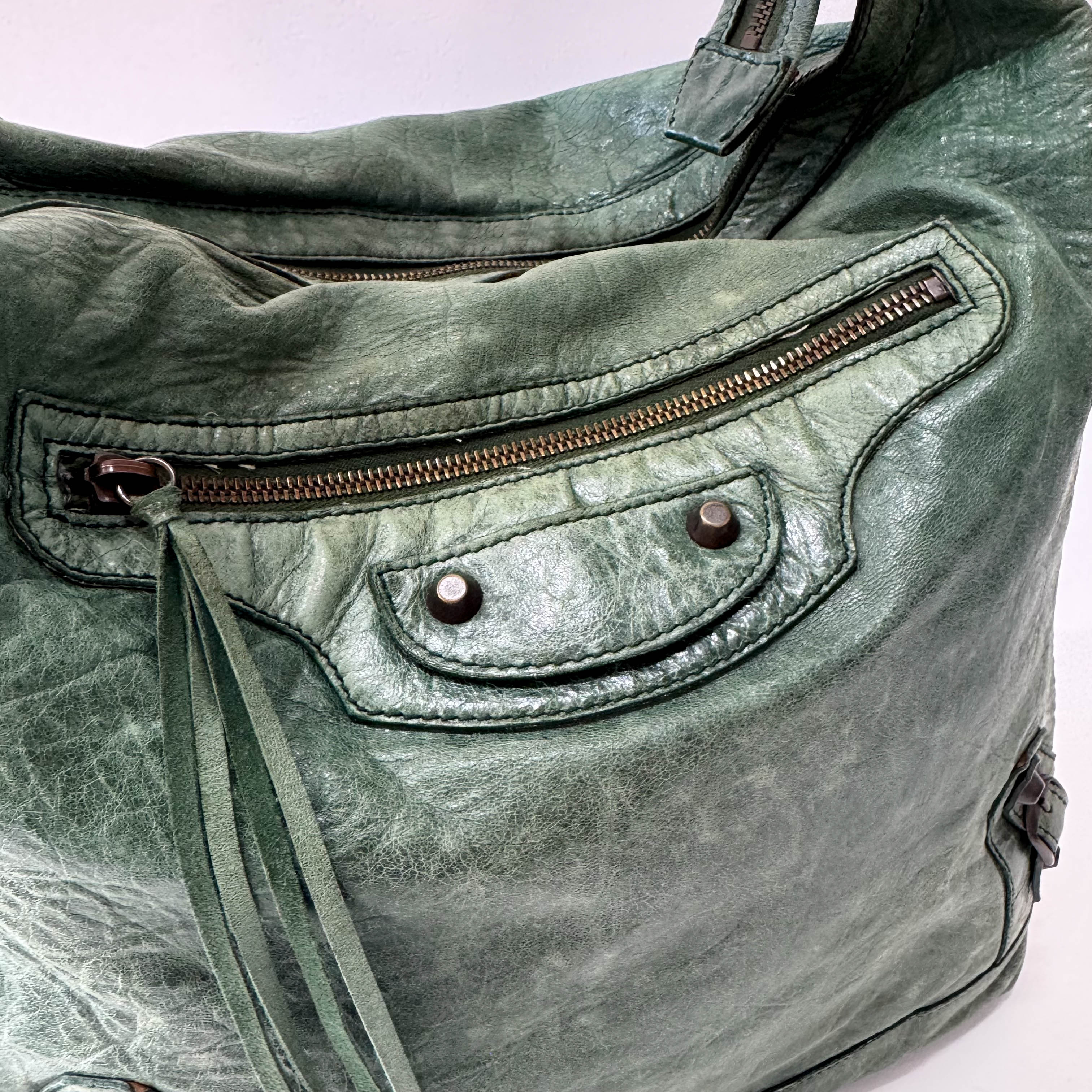 The Day Green Leather Bag