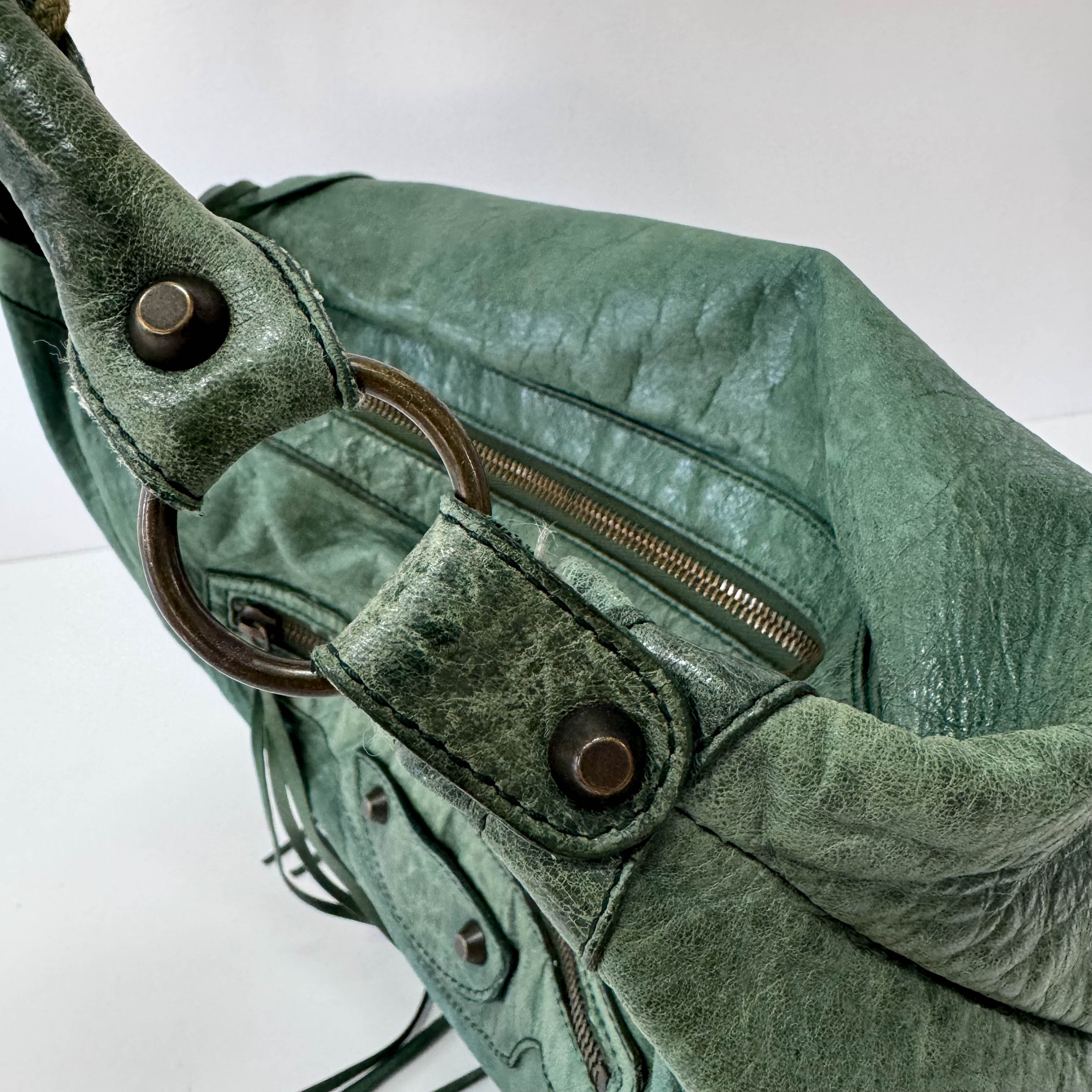 The Day Green Leather Bag