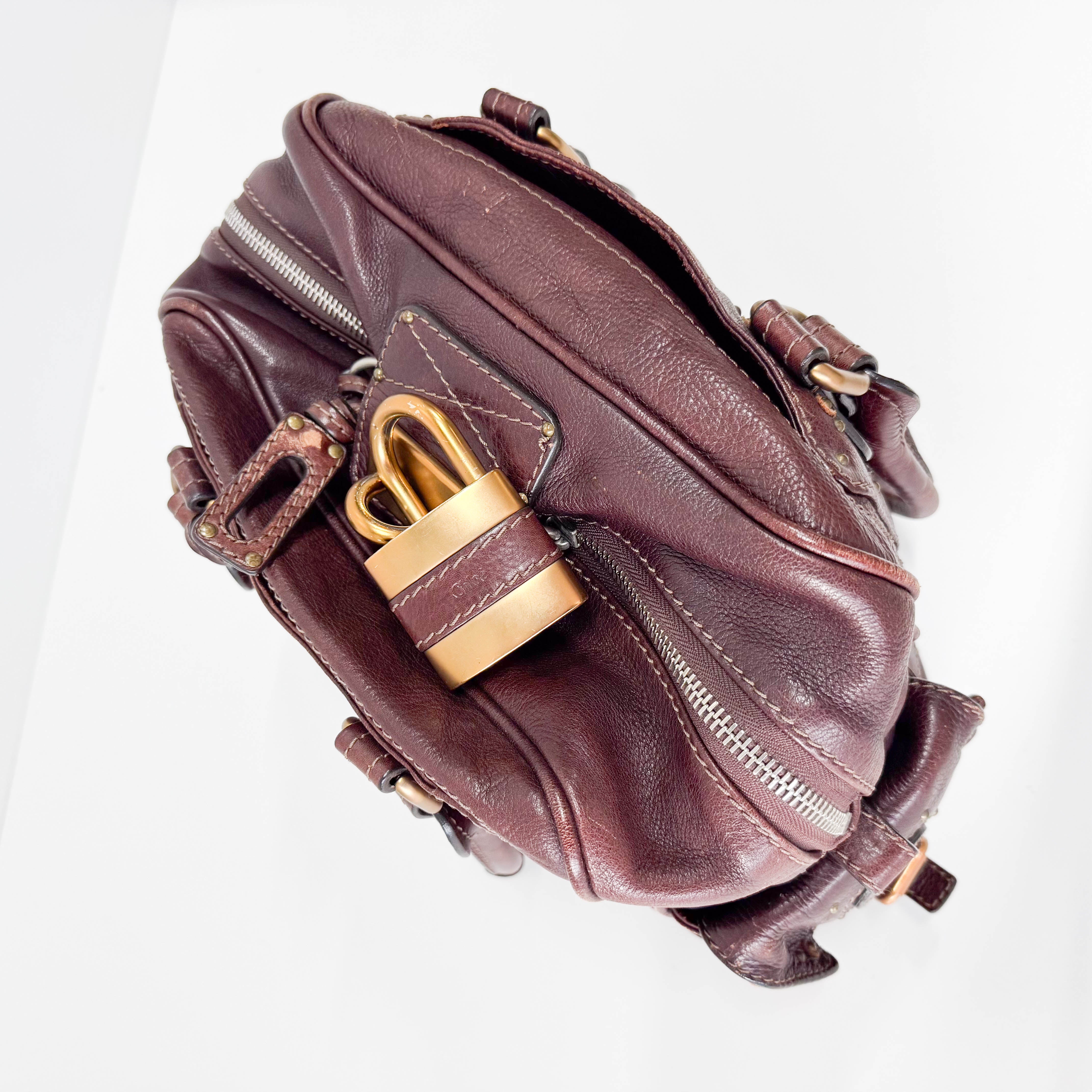 Brown Leather X Large Paddington Tote Bag