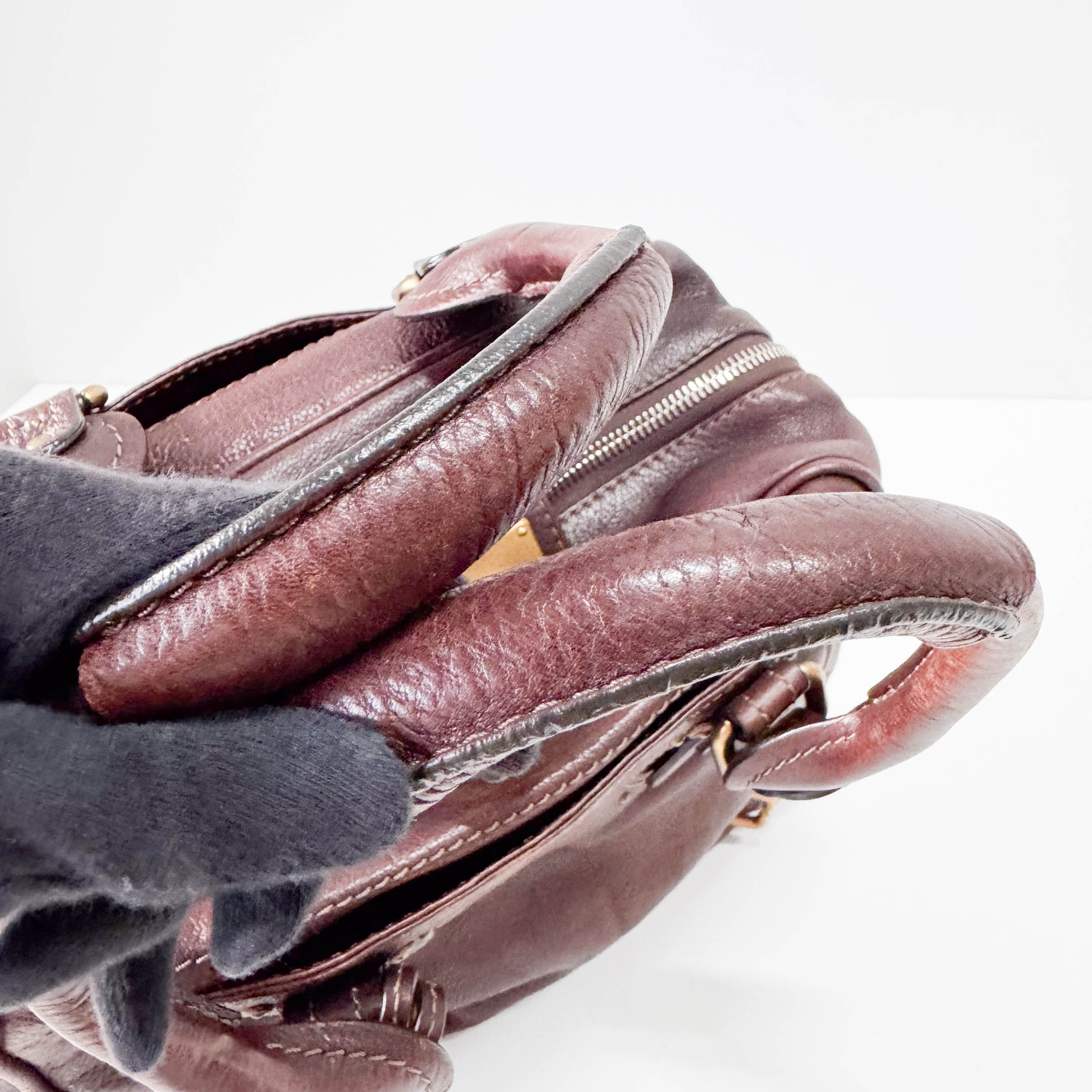 Brown Leather X Large Paddington Tote Bag