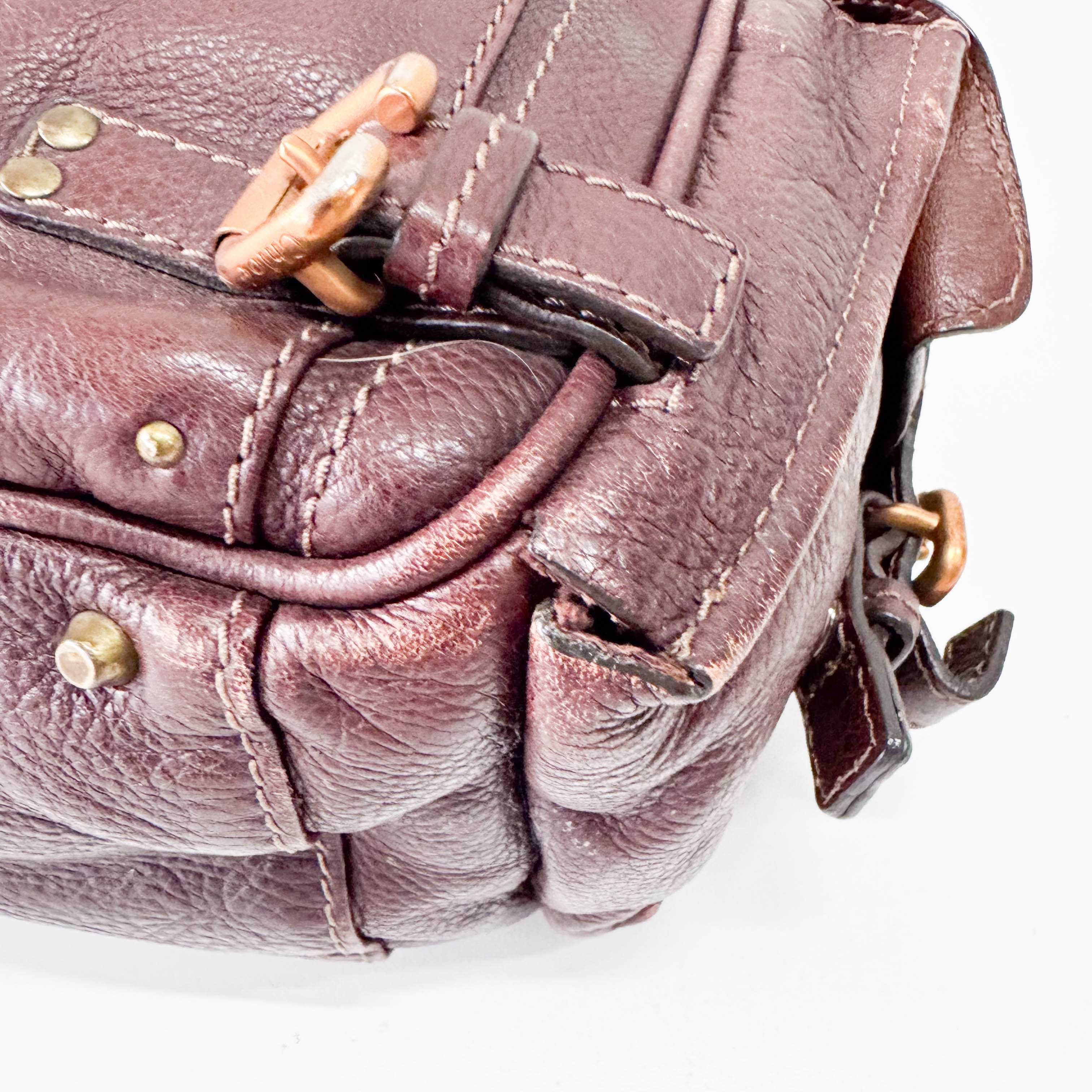 Brown Leather X Large Paddington Tote Bag