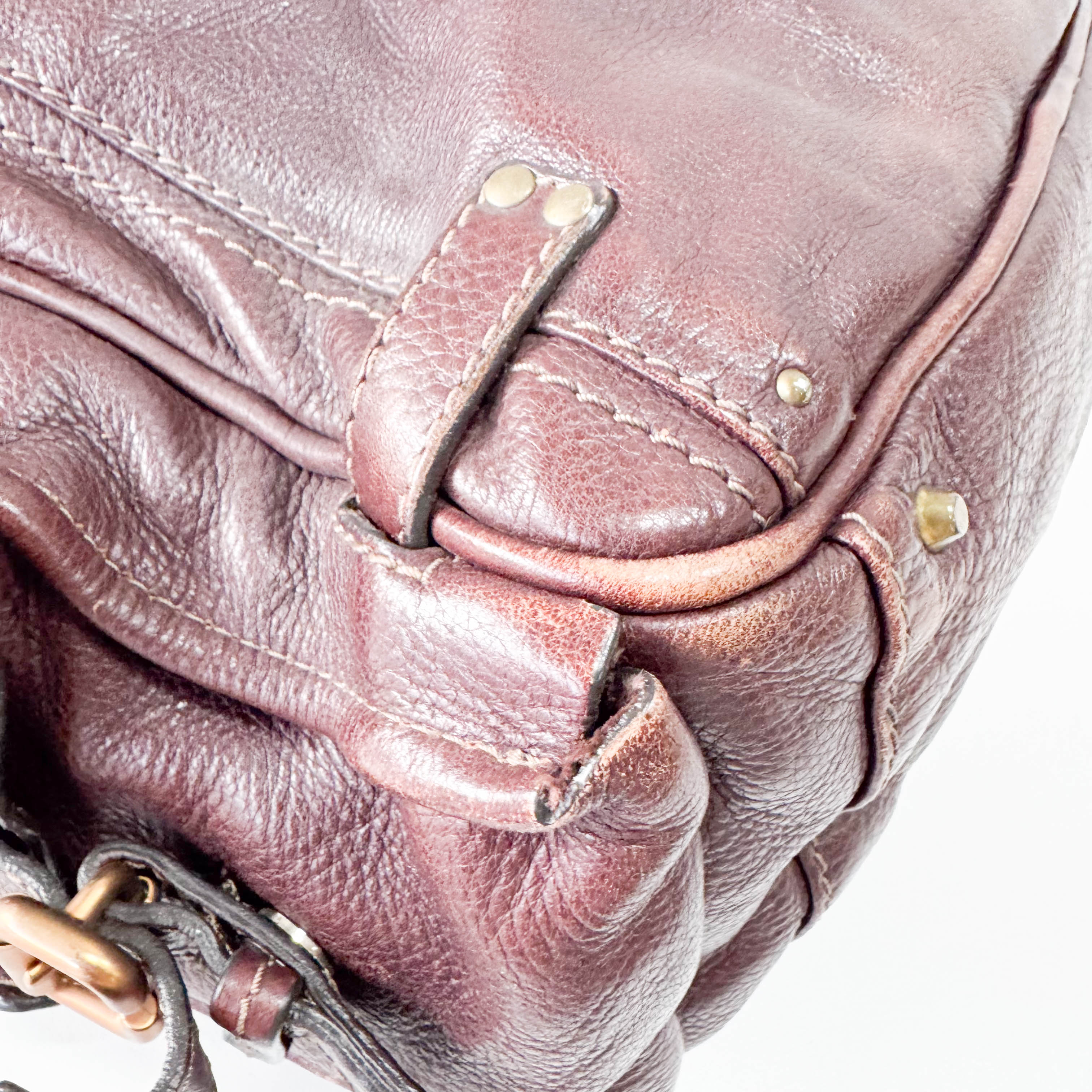 Brown Leather X Large Paddington Tote Bag