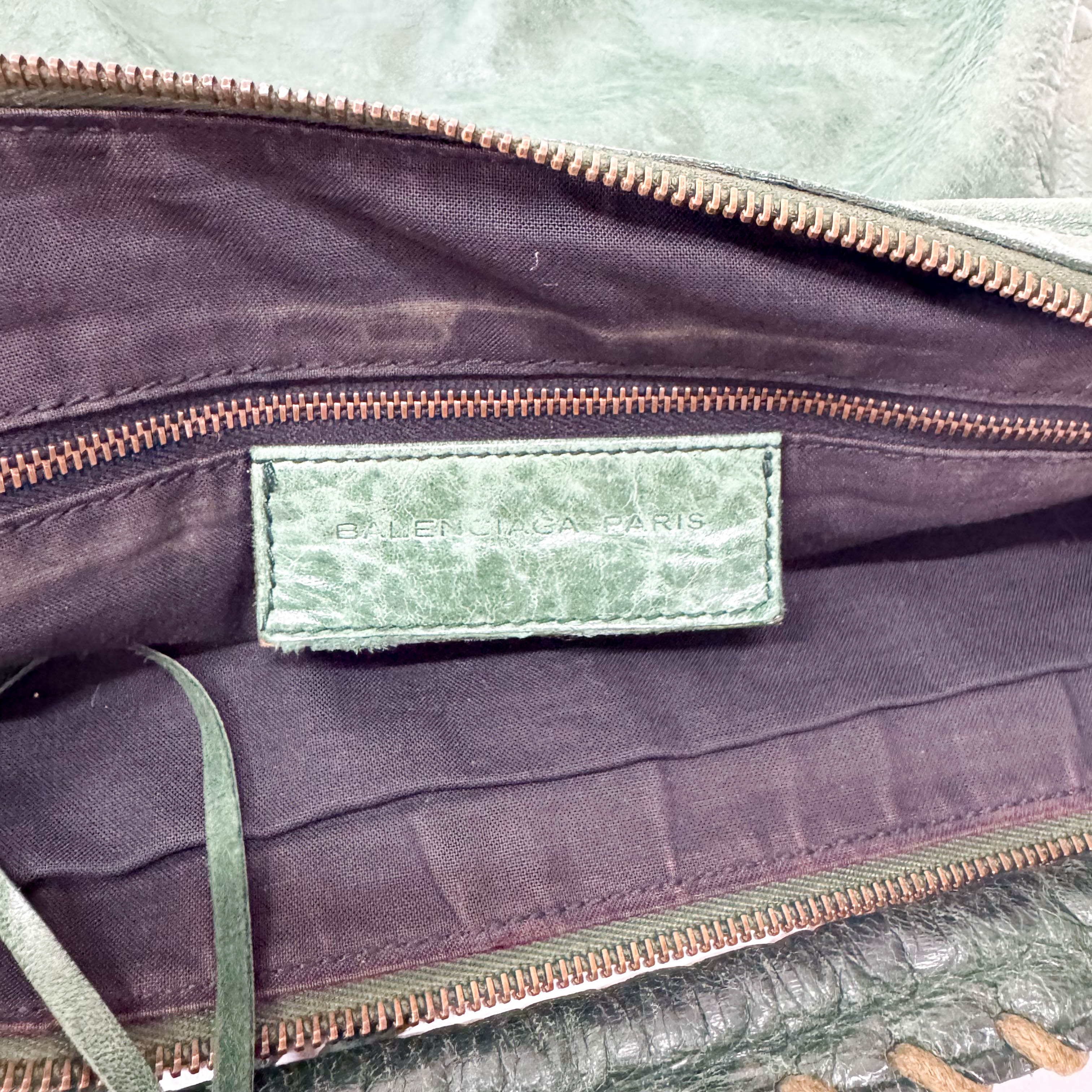 The Day Green Leather Bag