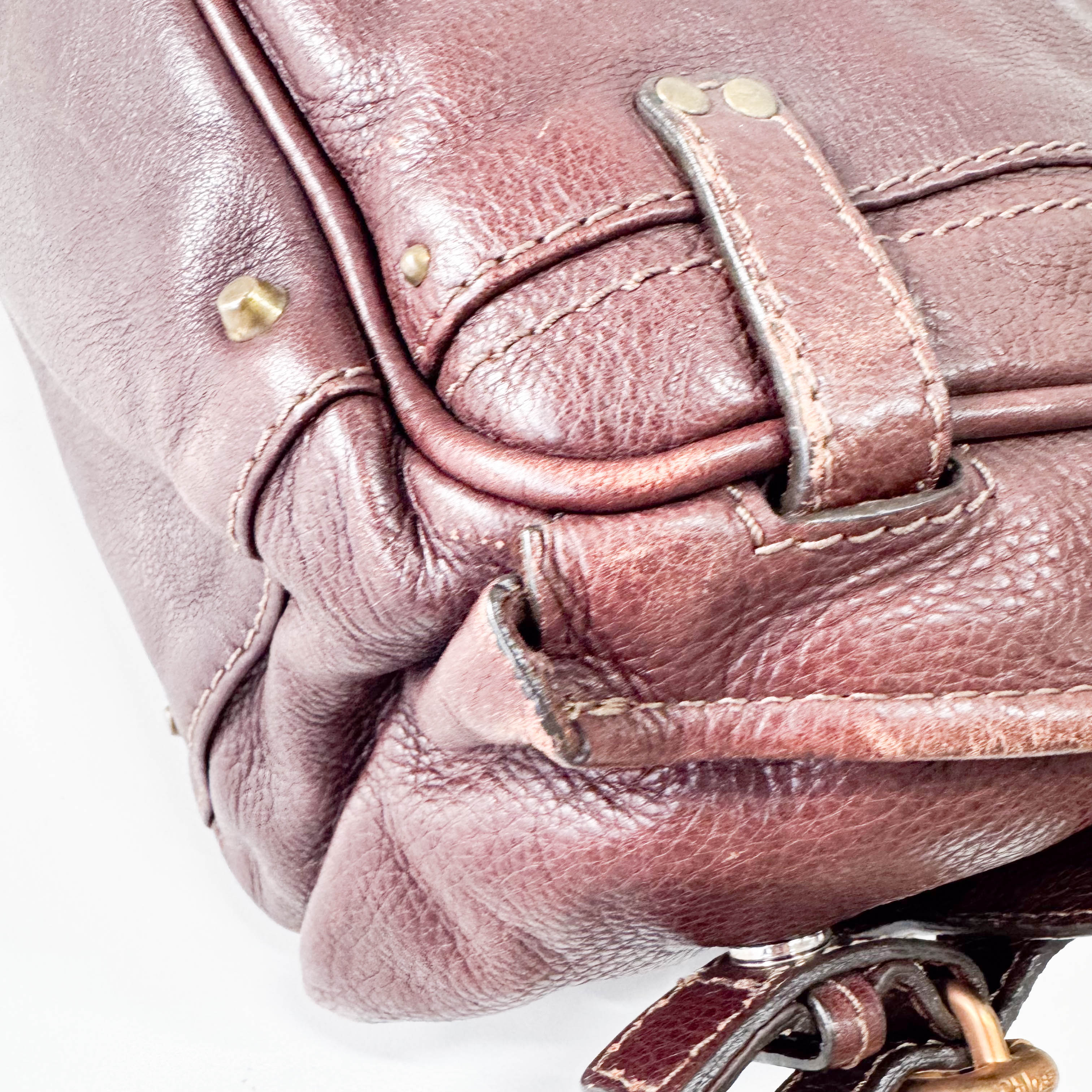 Brown Leather X Large Paddington Tote Bag