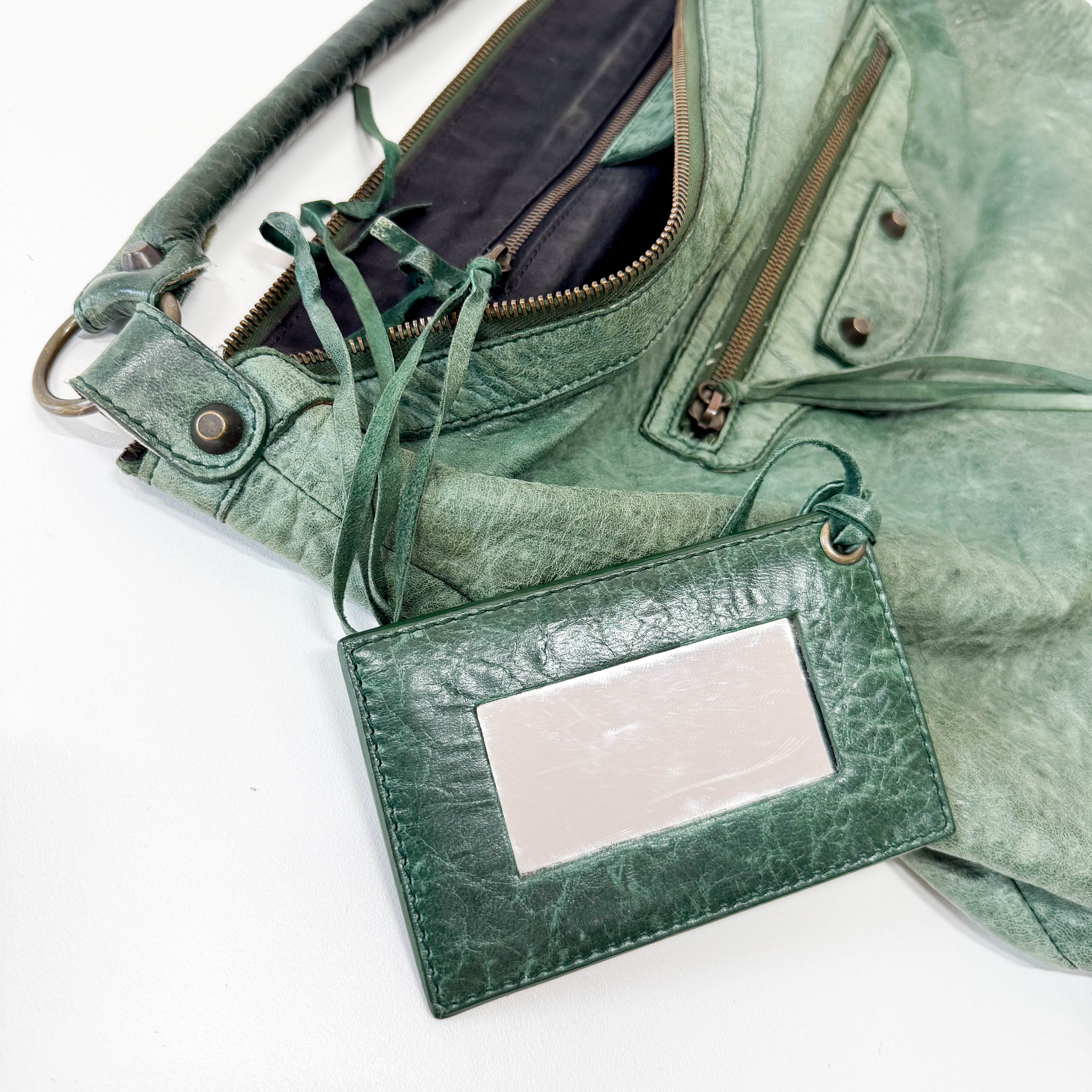 The Day Green Leather Bag