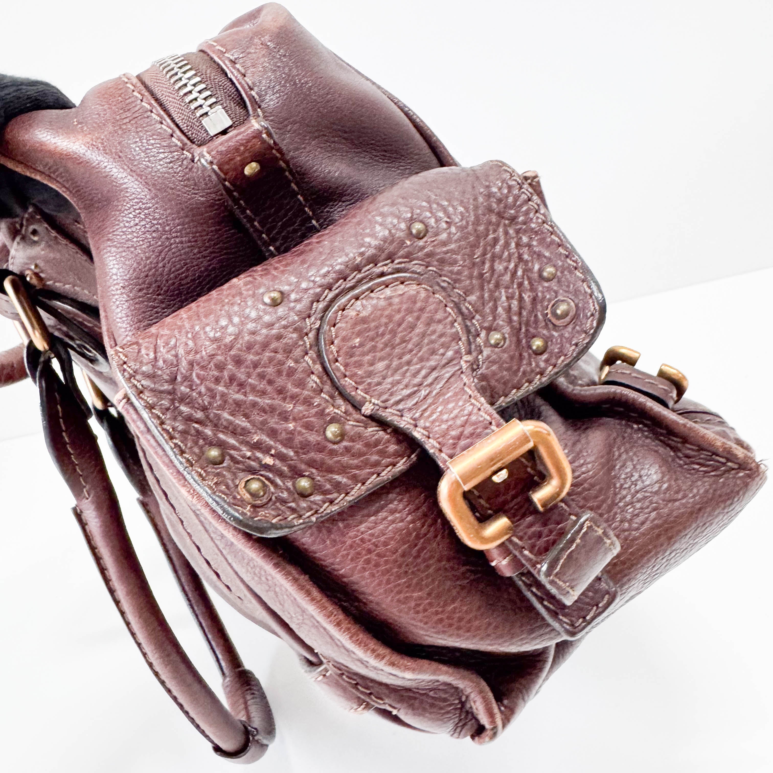 Brown Leather X Large Paddington Tote Bag