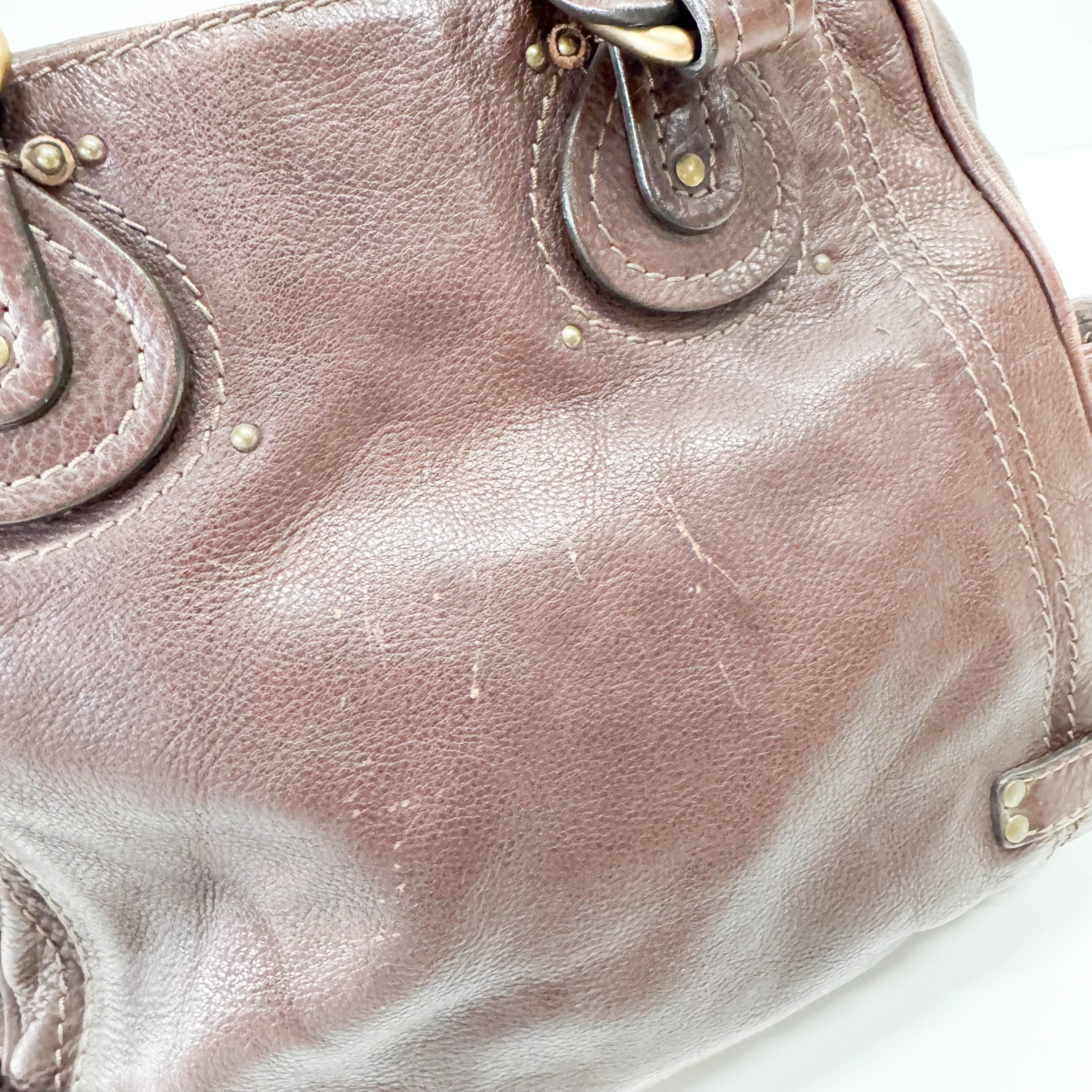 Brown Leather X Large Paddington Tote Bag