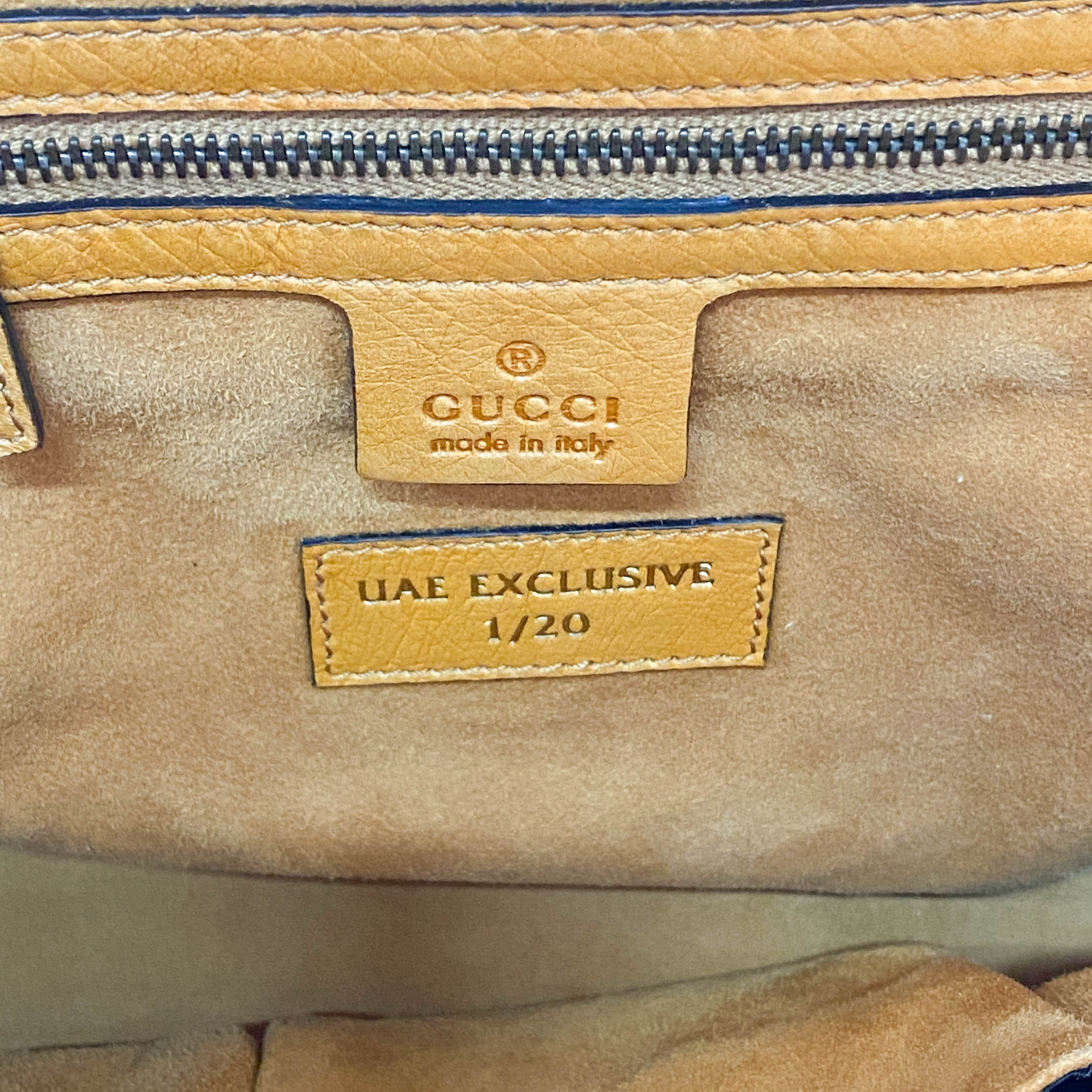 Stirrup Orange Leather Tote Bag