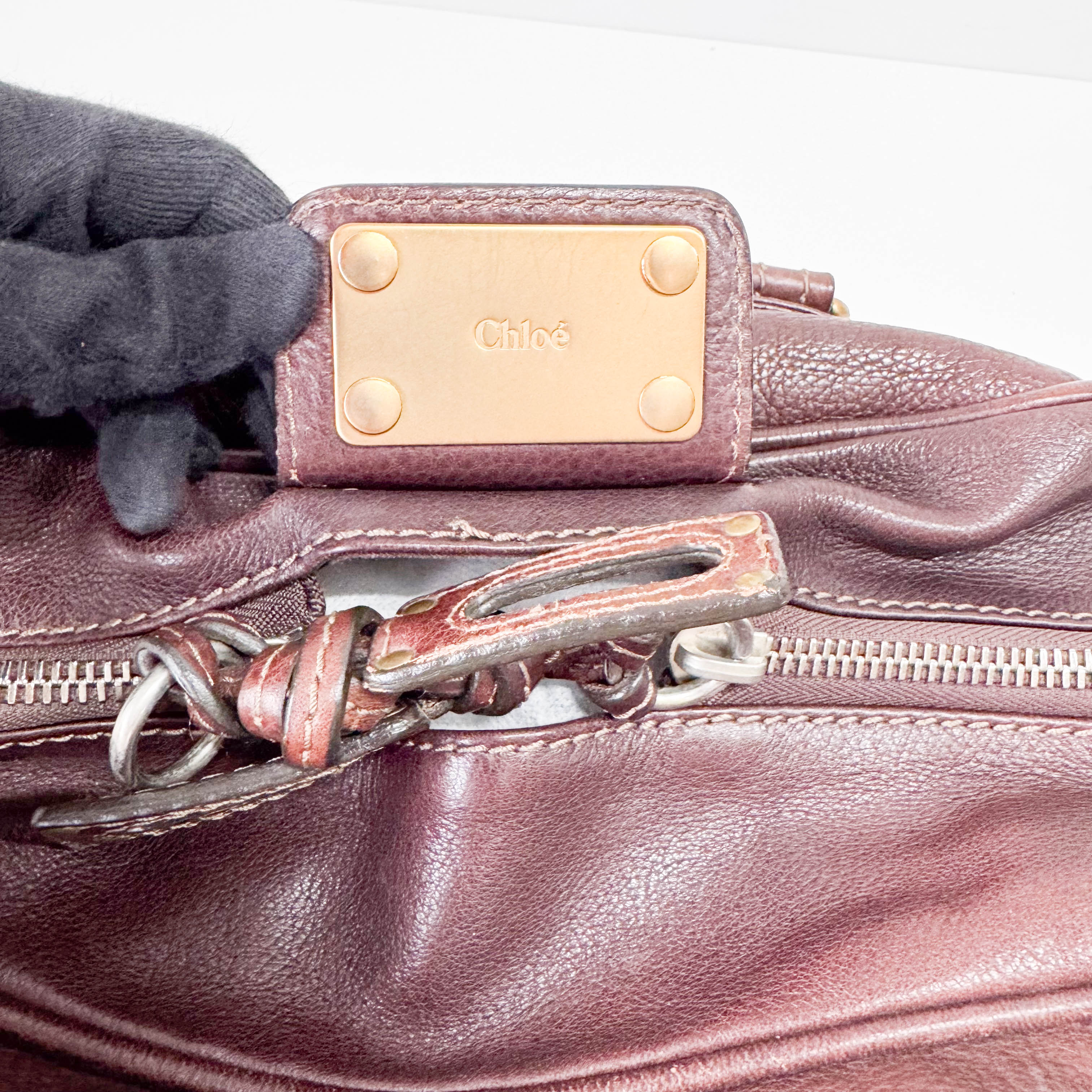 Brown Leather X Large Paddington Tote Bag