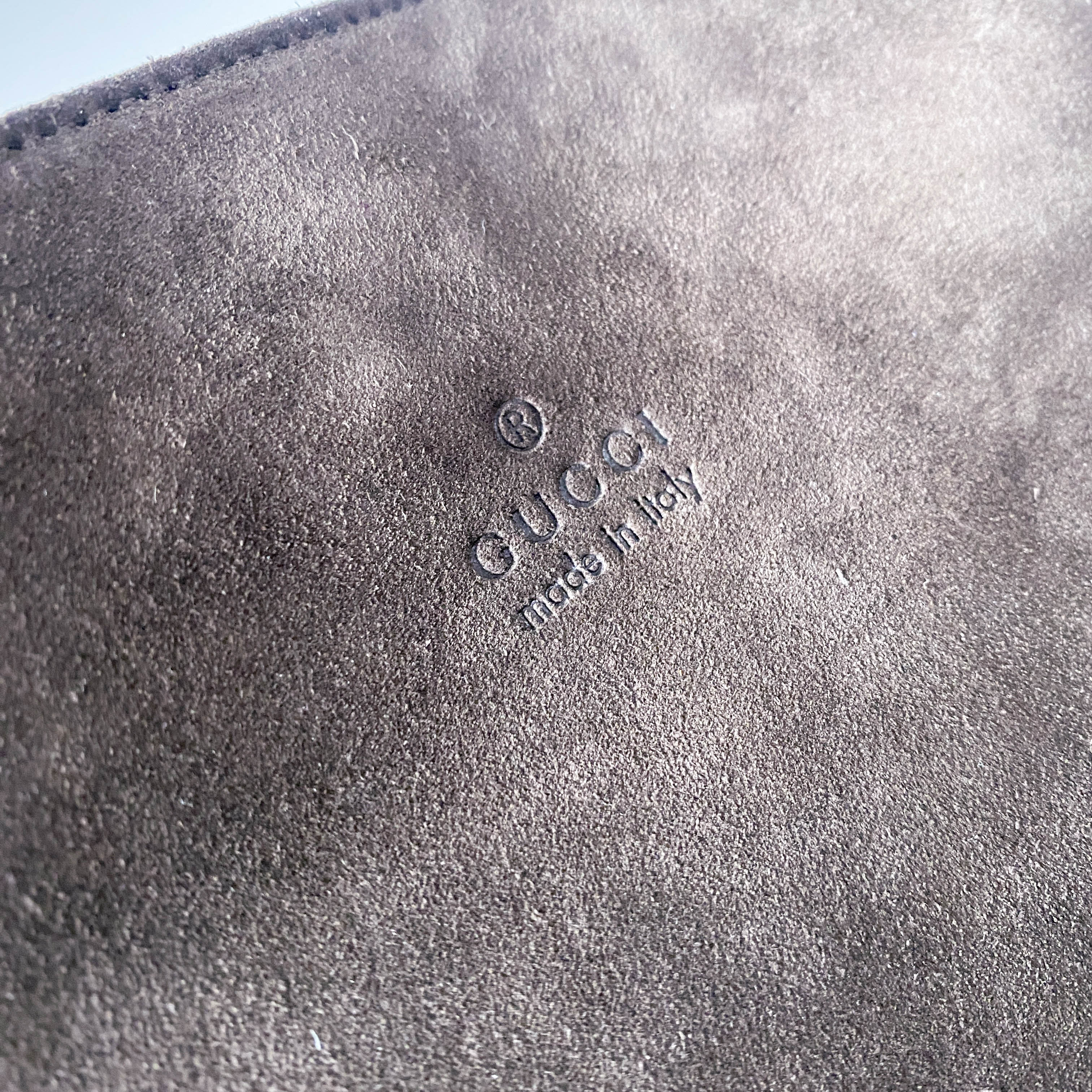 Brown Suede Shoulder Bag