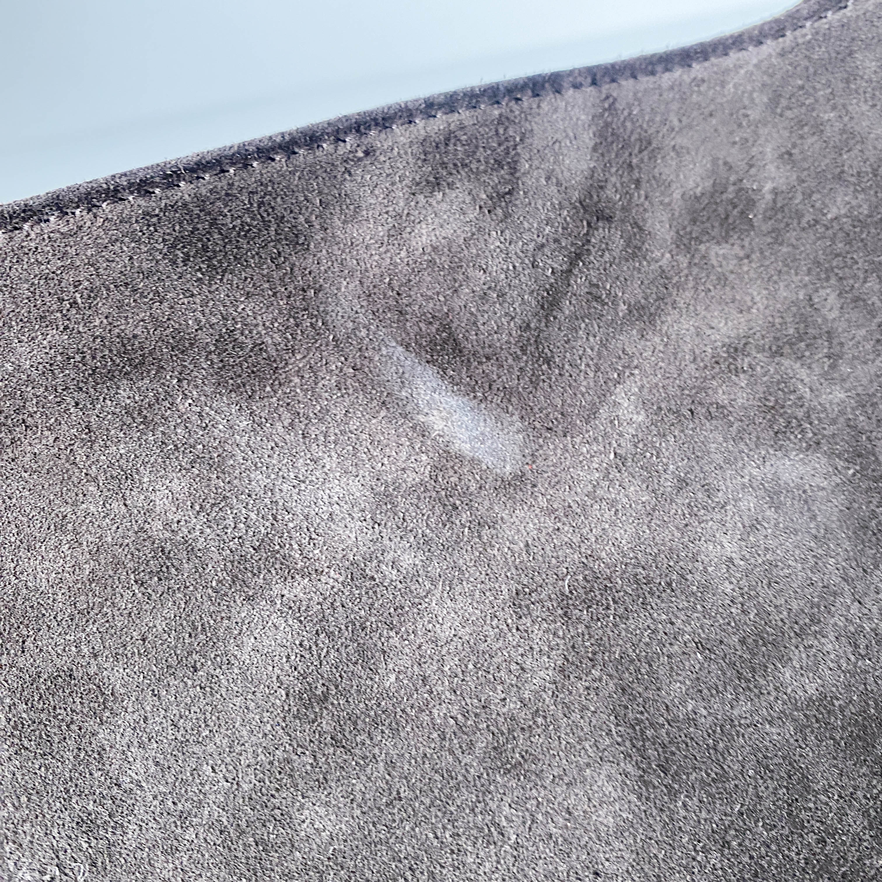 Brown Suede Shoulder Bag