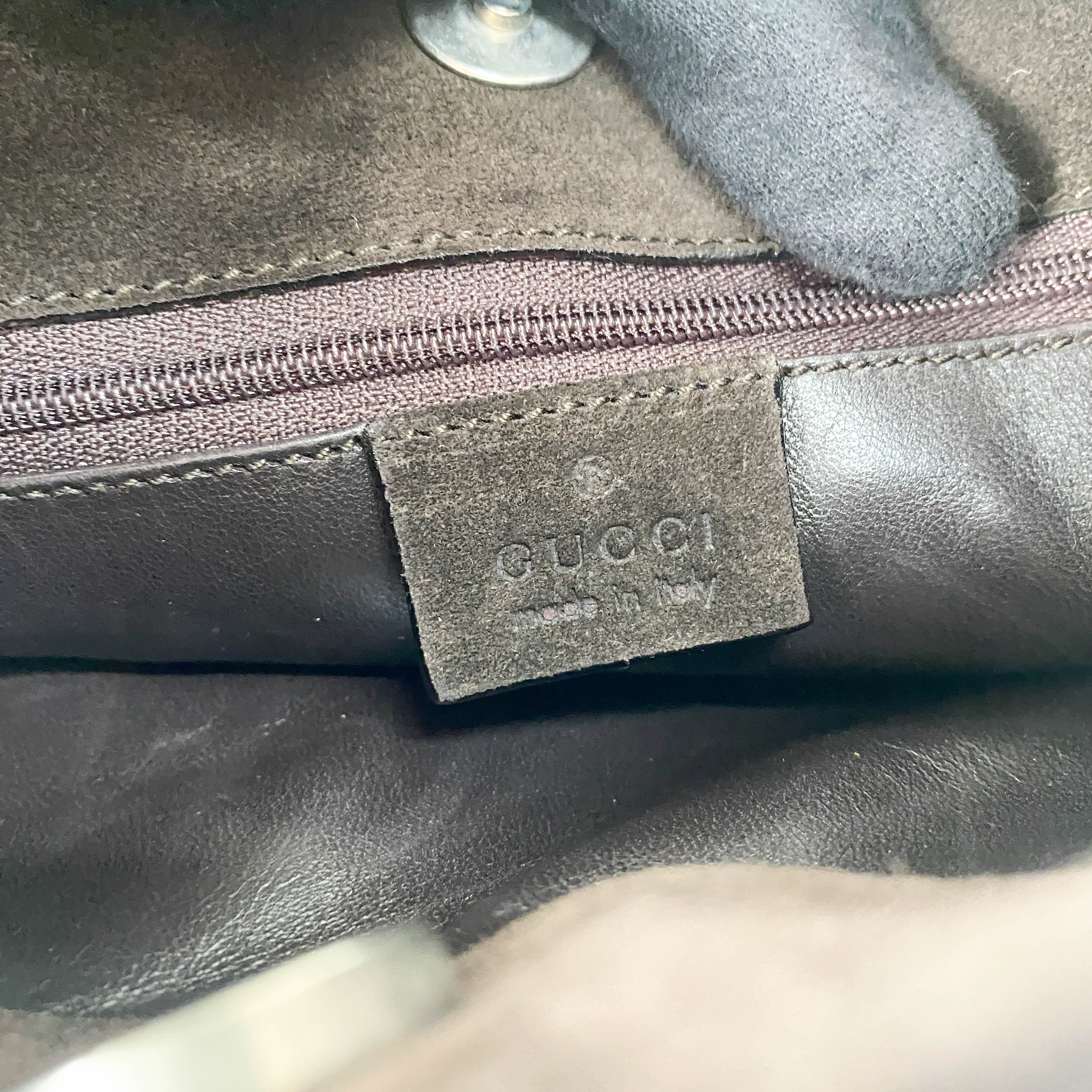 Brown Suede Shoulder Bag