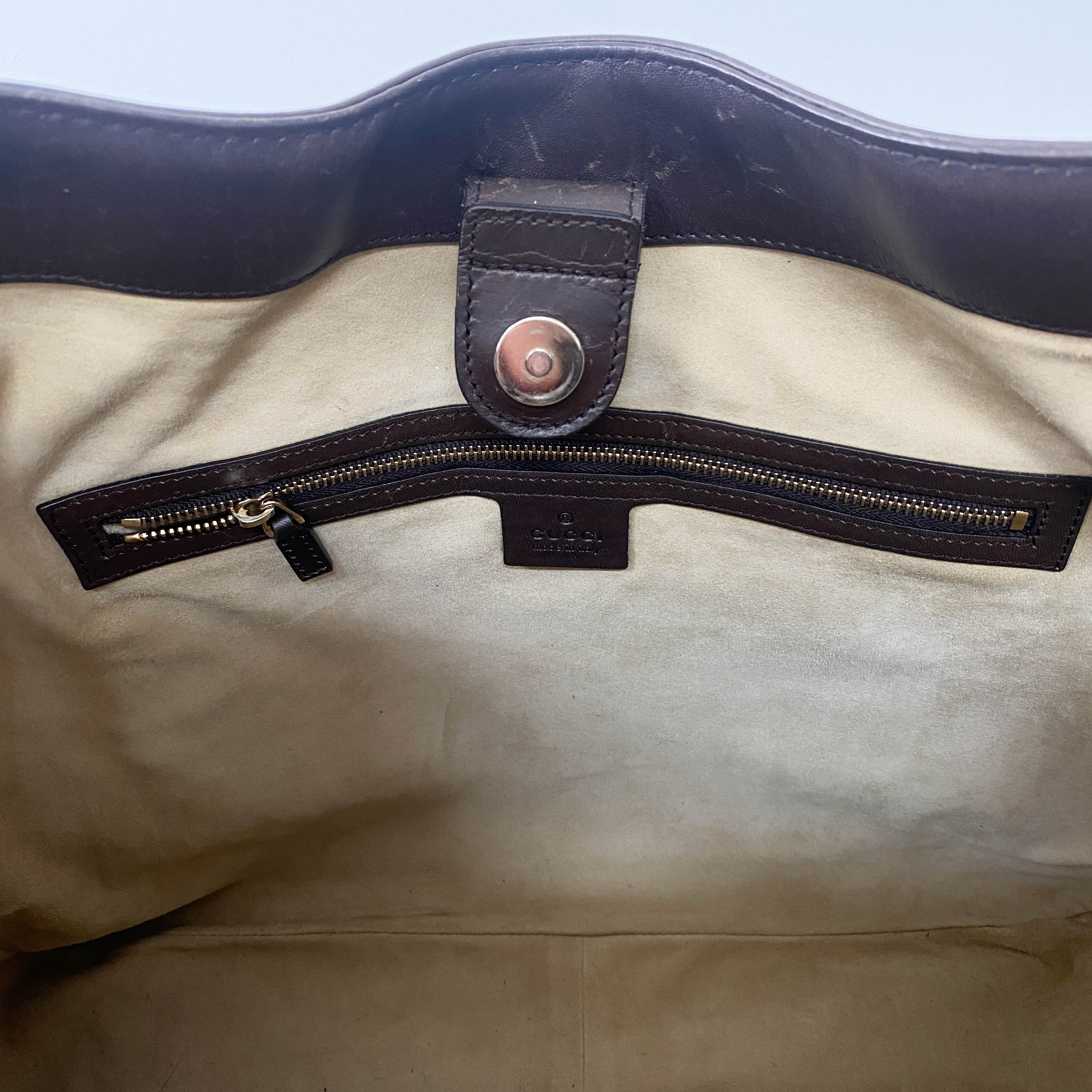 Neutral Animal Print Pony Hair Bag