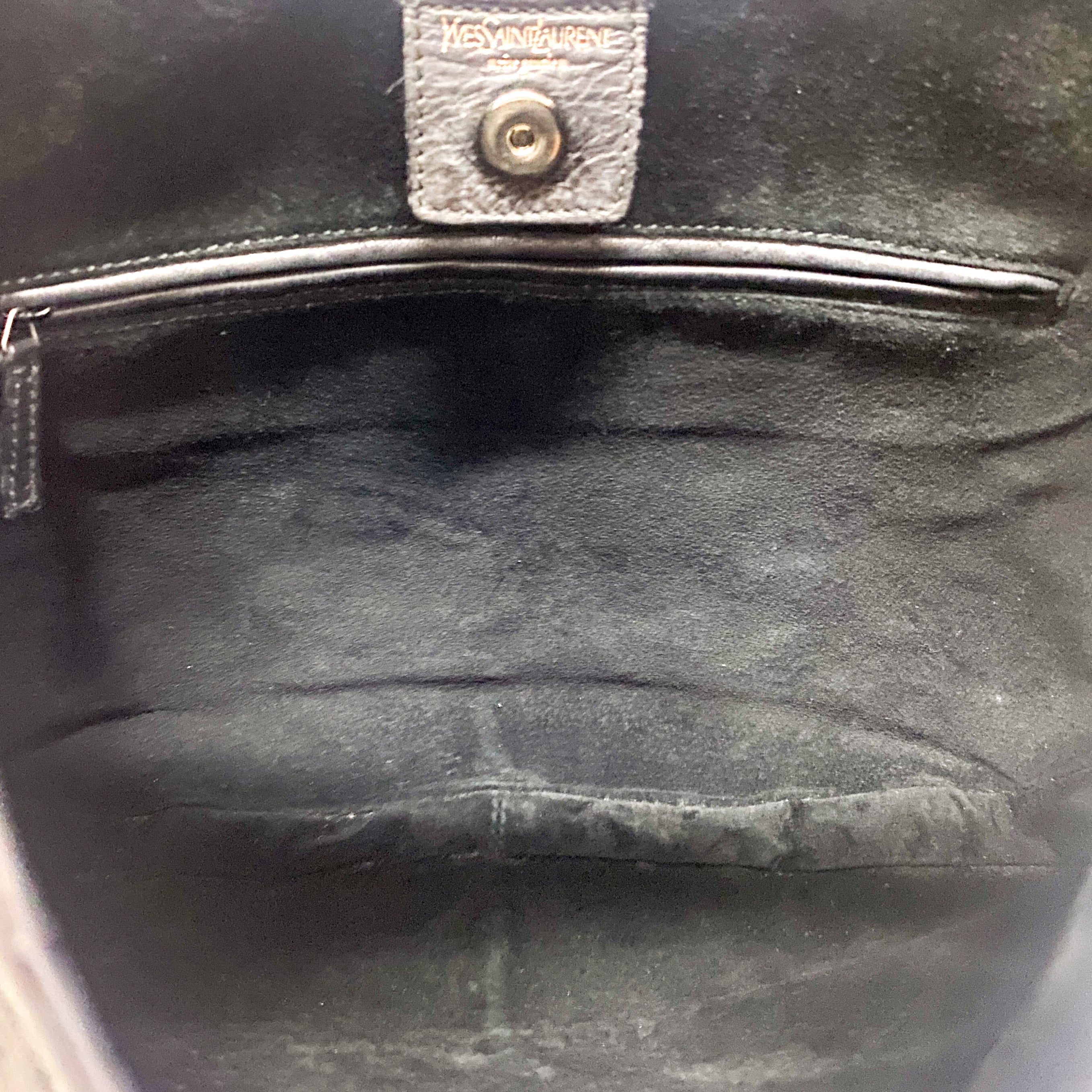 Mombasa Black Leather Shoulder Bag