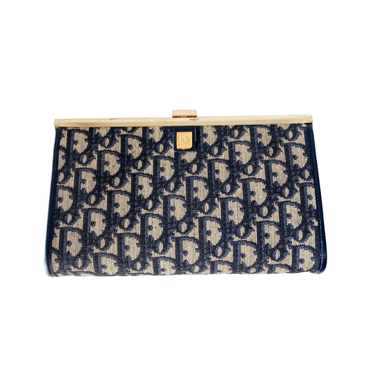 Trotter Yellow Jacquard Clutch Bag