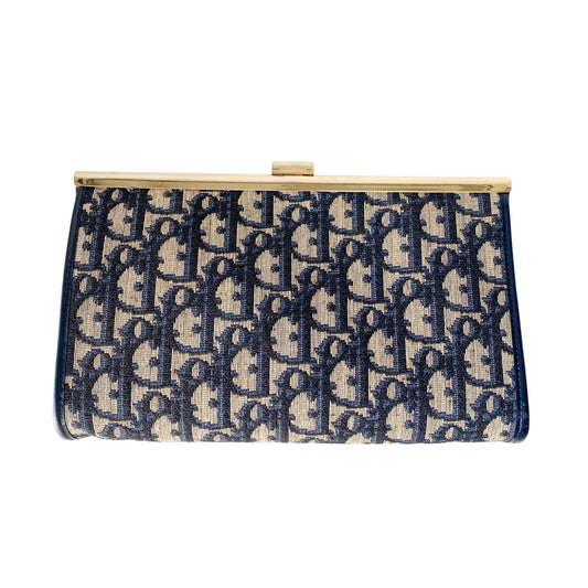 Trotter Yellow Jacquard Clutch Bag