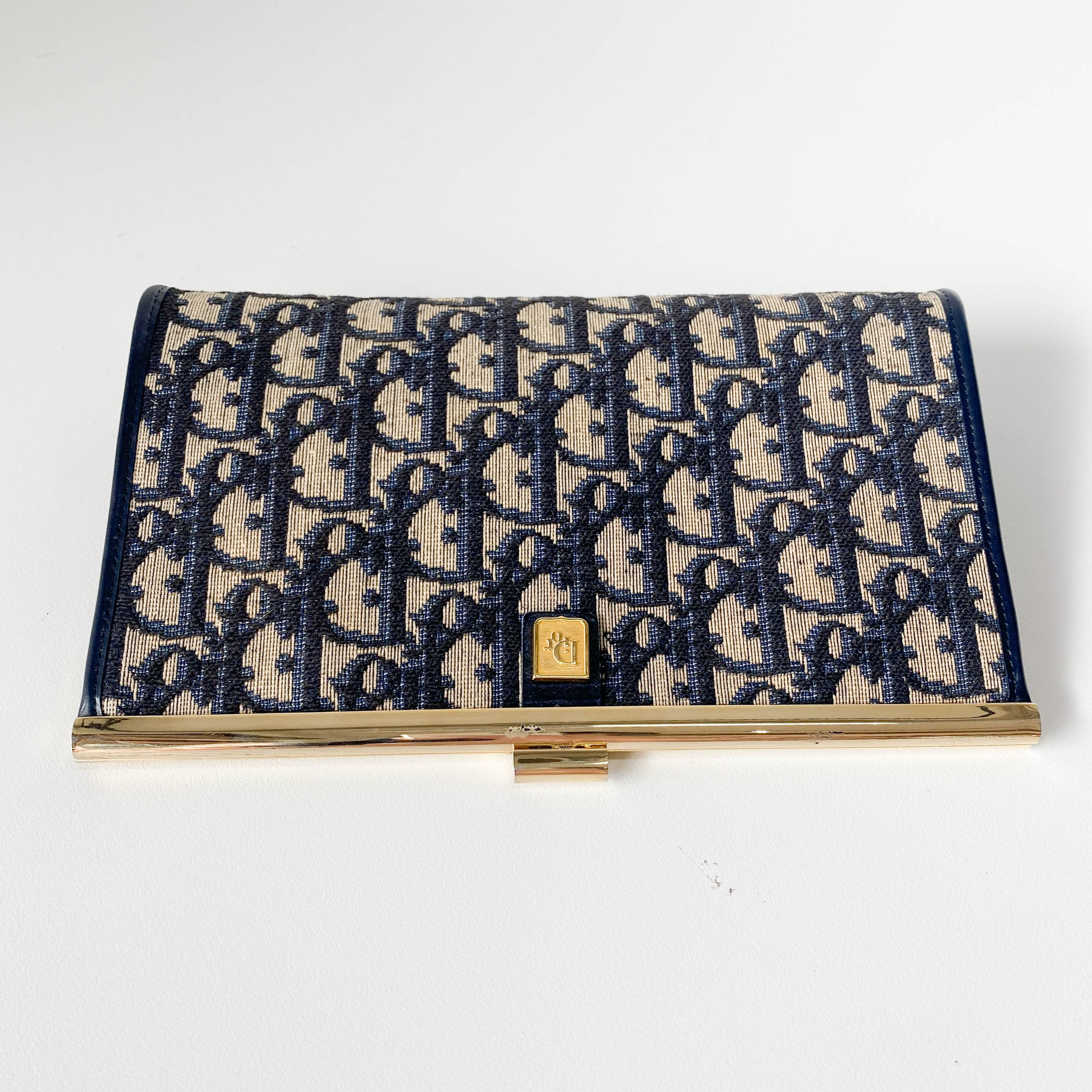 Trotter Yellow Jacquard Clutch Bag