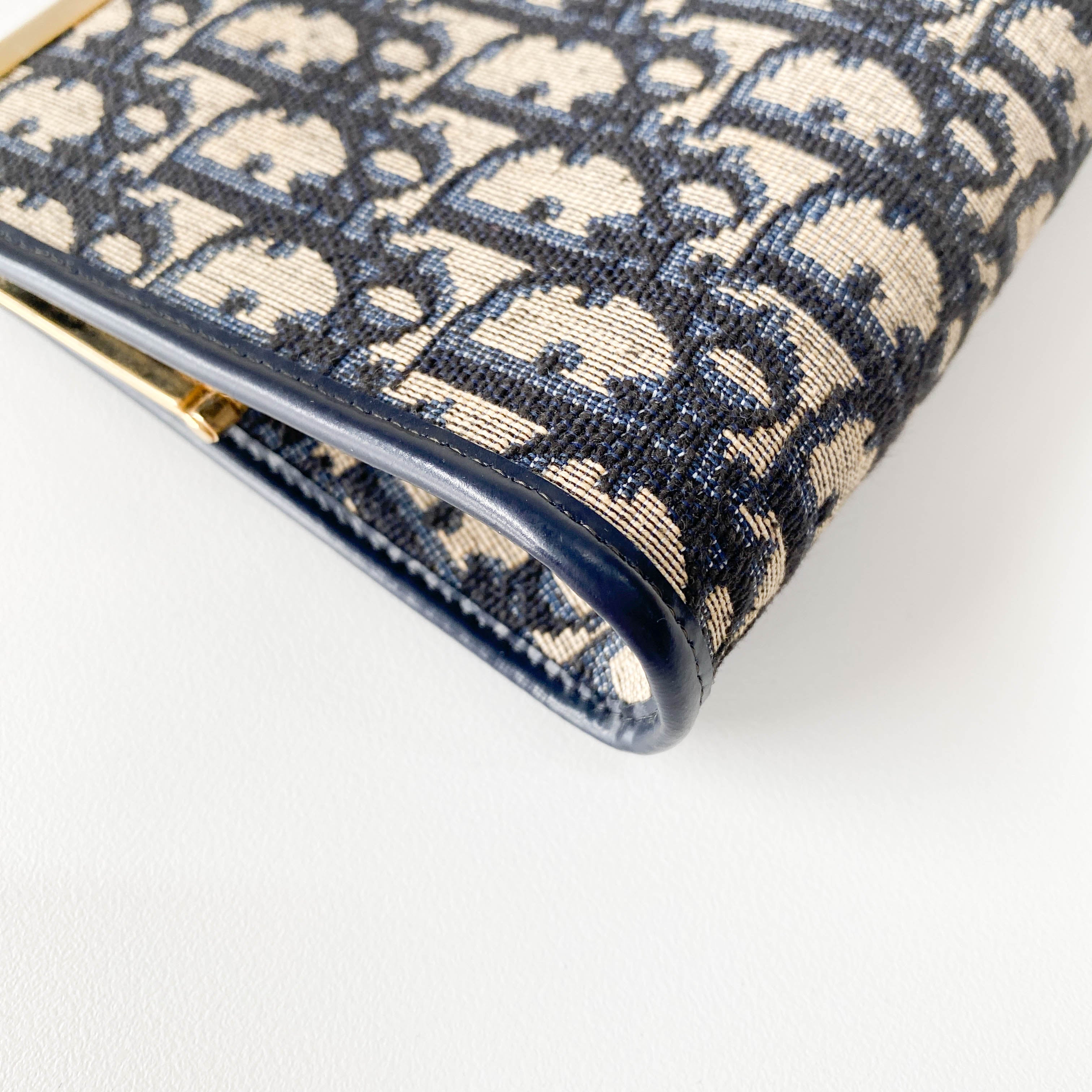 Trotter Yellow Jacquard Clutch Bag