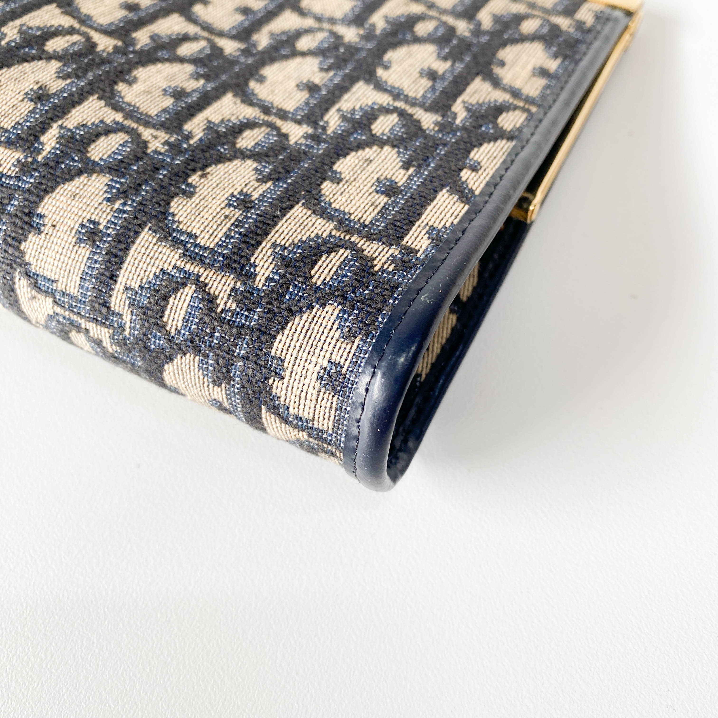 Trotter Yellow Jacquard Clutch Bag