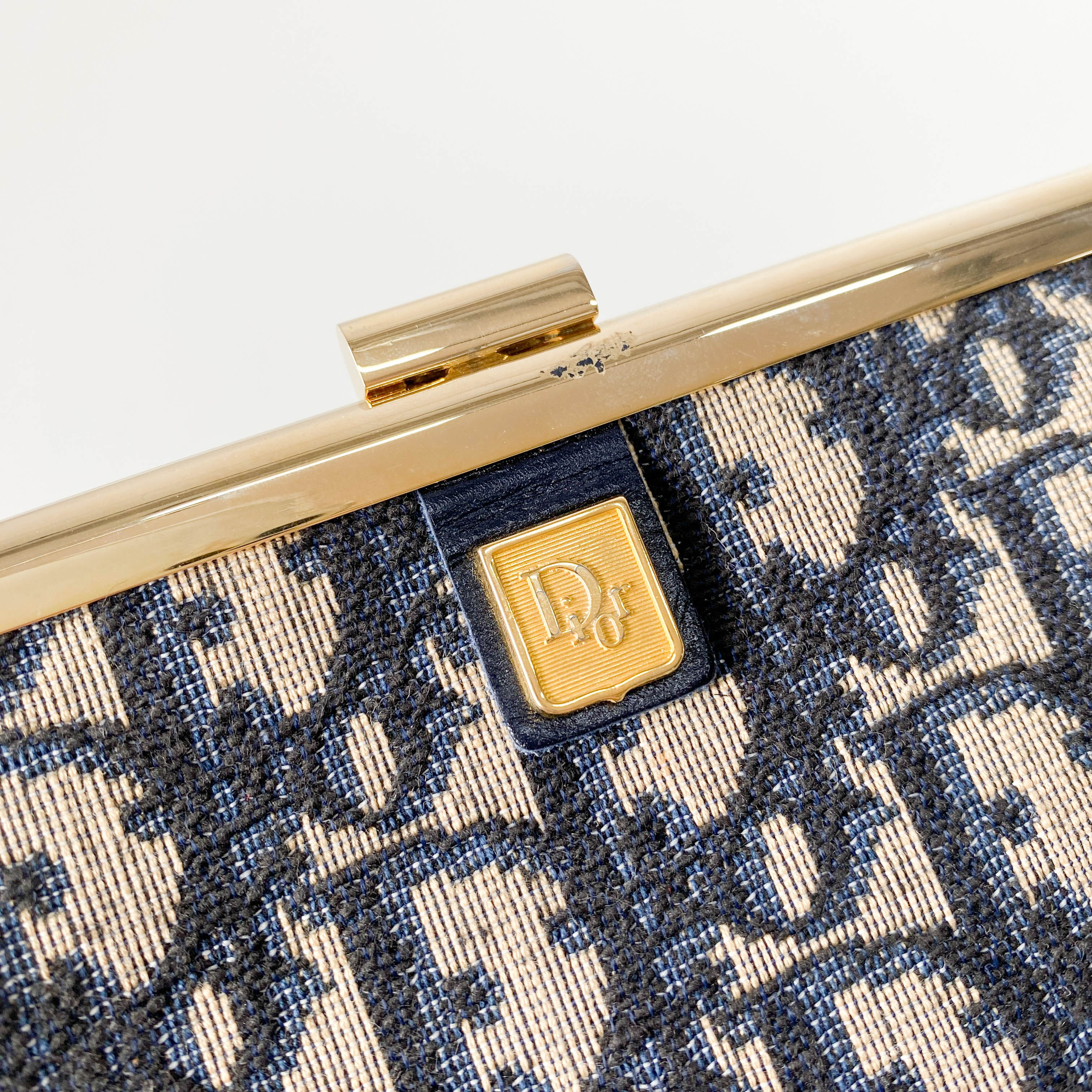 Trotter Yellow Jacquard Clutch Bag