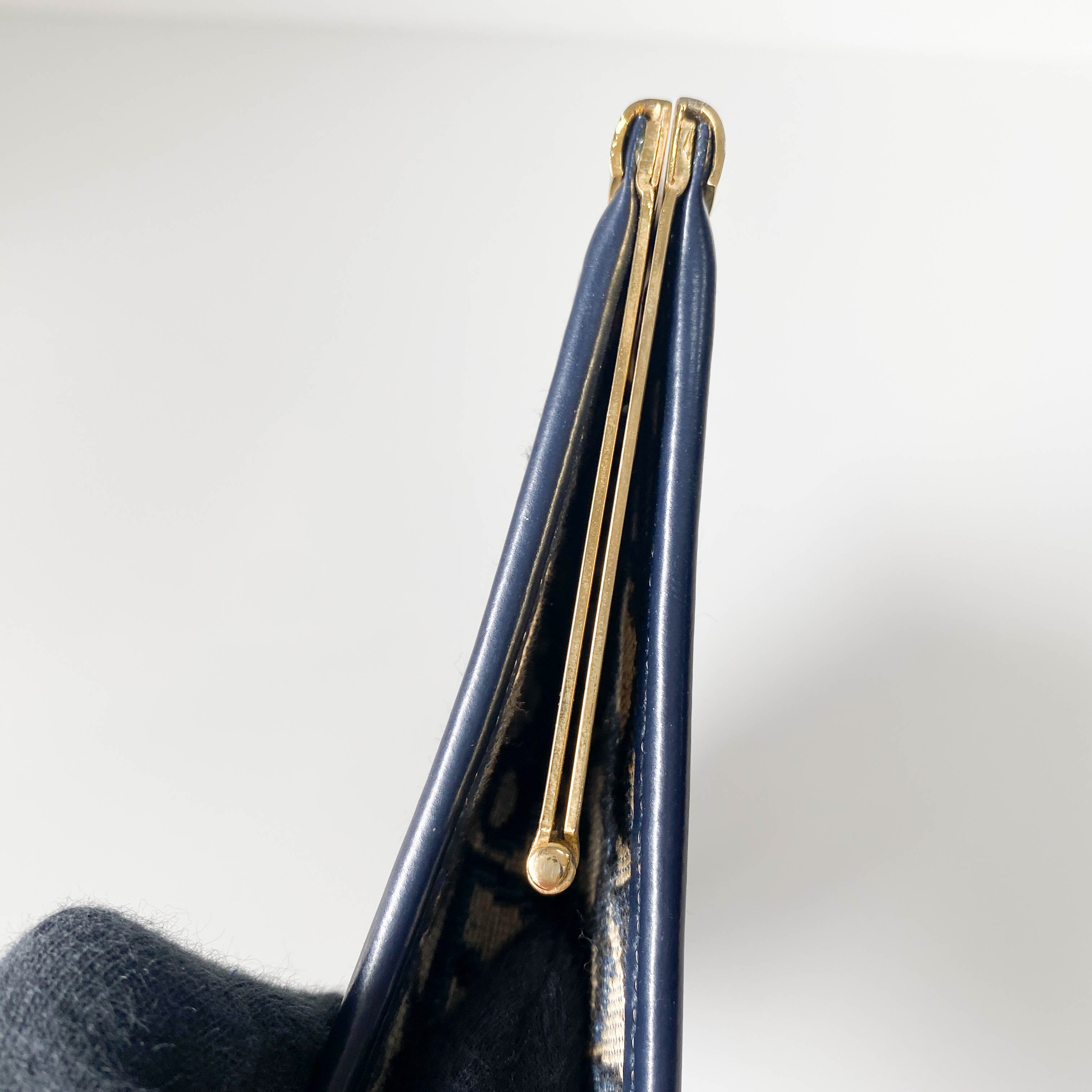 Trotter Yellow Jacquard Clutch Bag