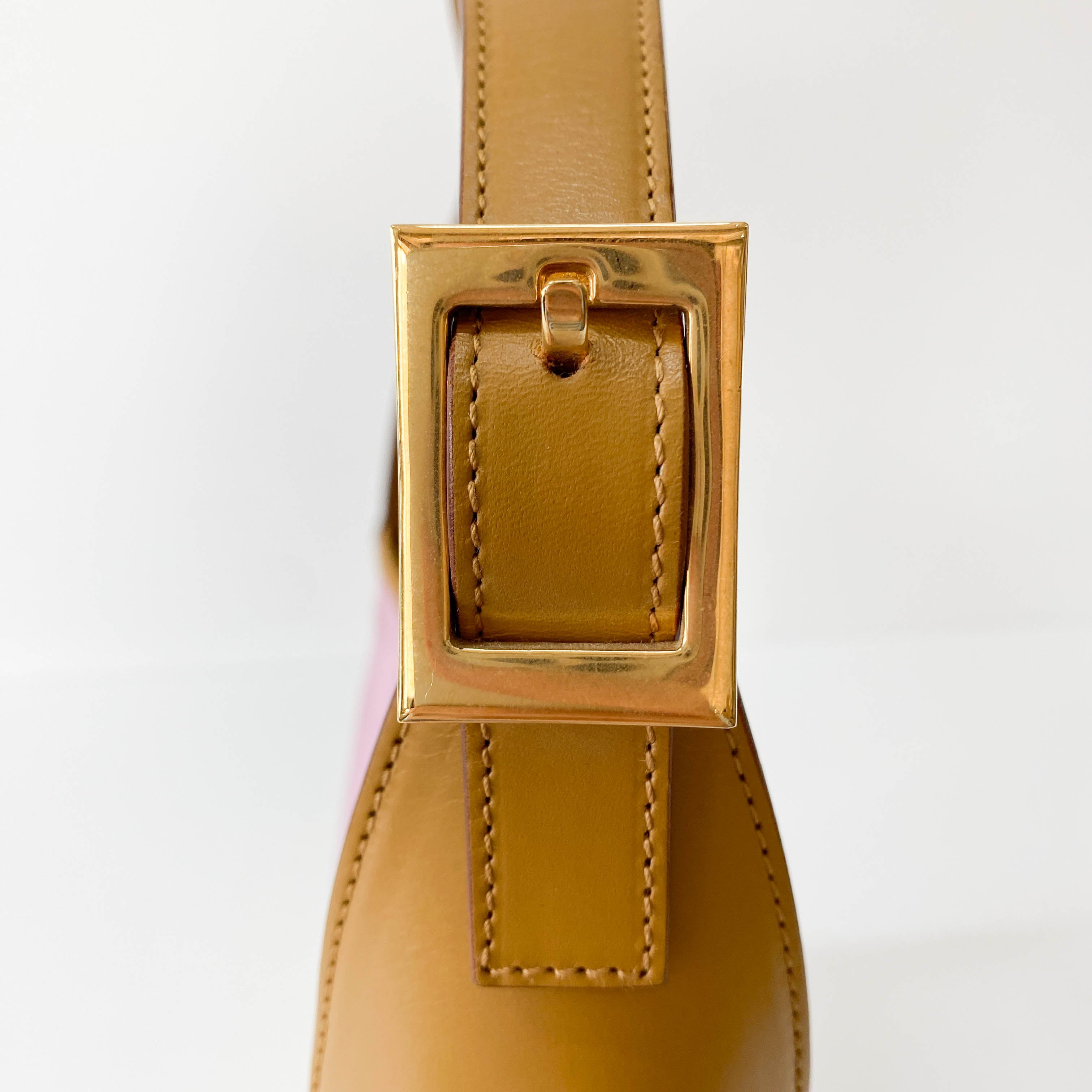 Jackie Pink Suede Shoulder Bag