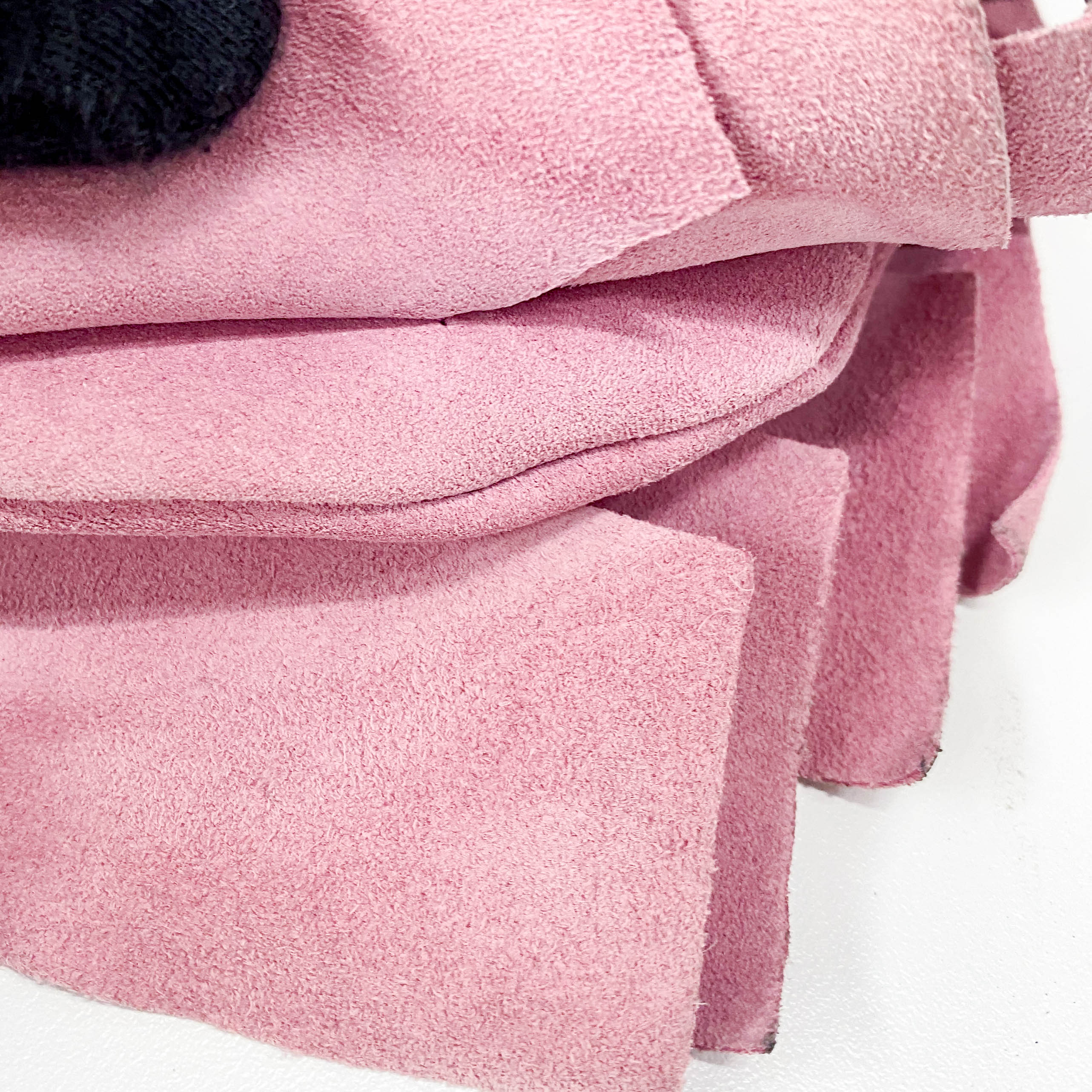 Saint Tropez Rosé Pink Suede Handle Bag