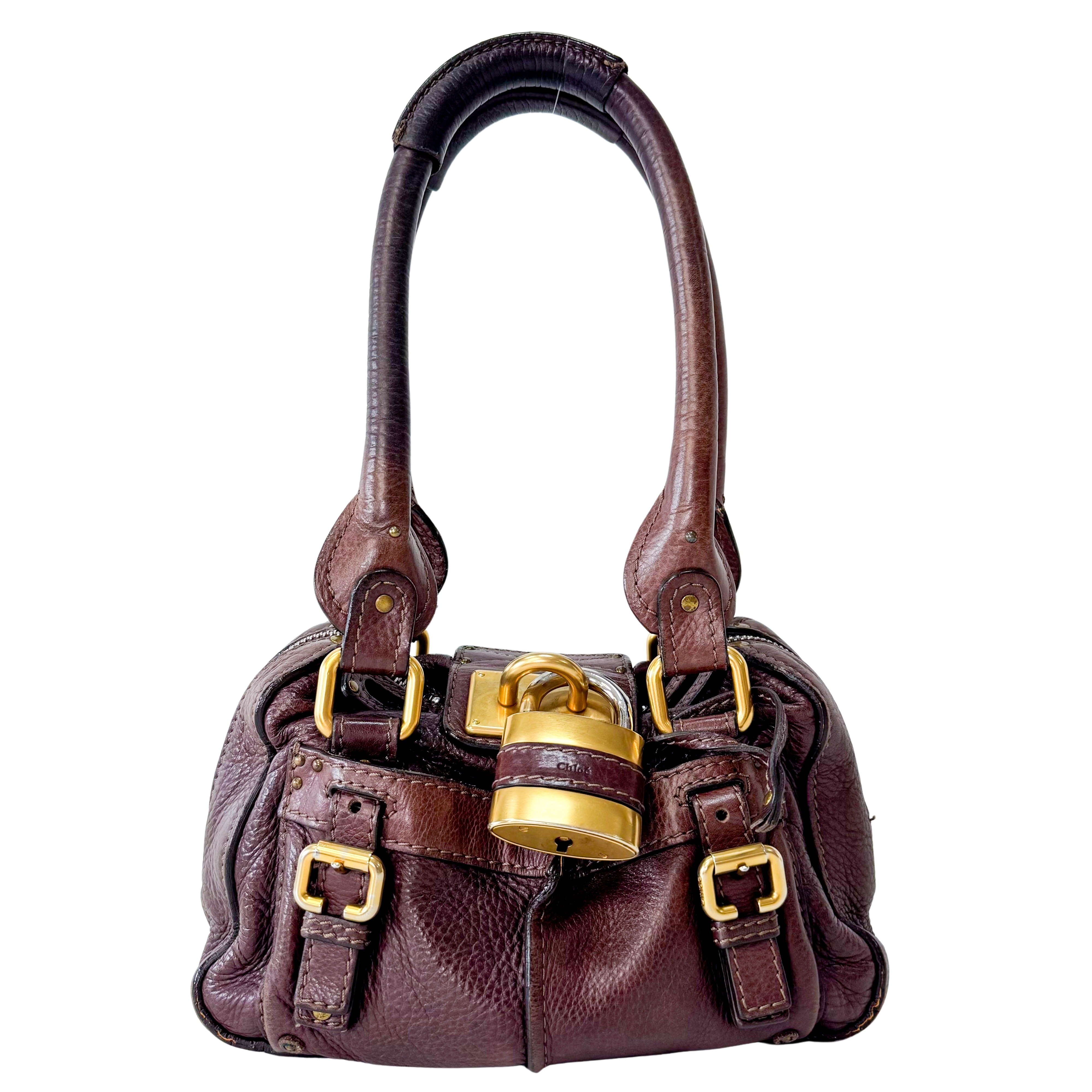 Paddington Brown Leather Shoulder Bag