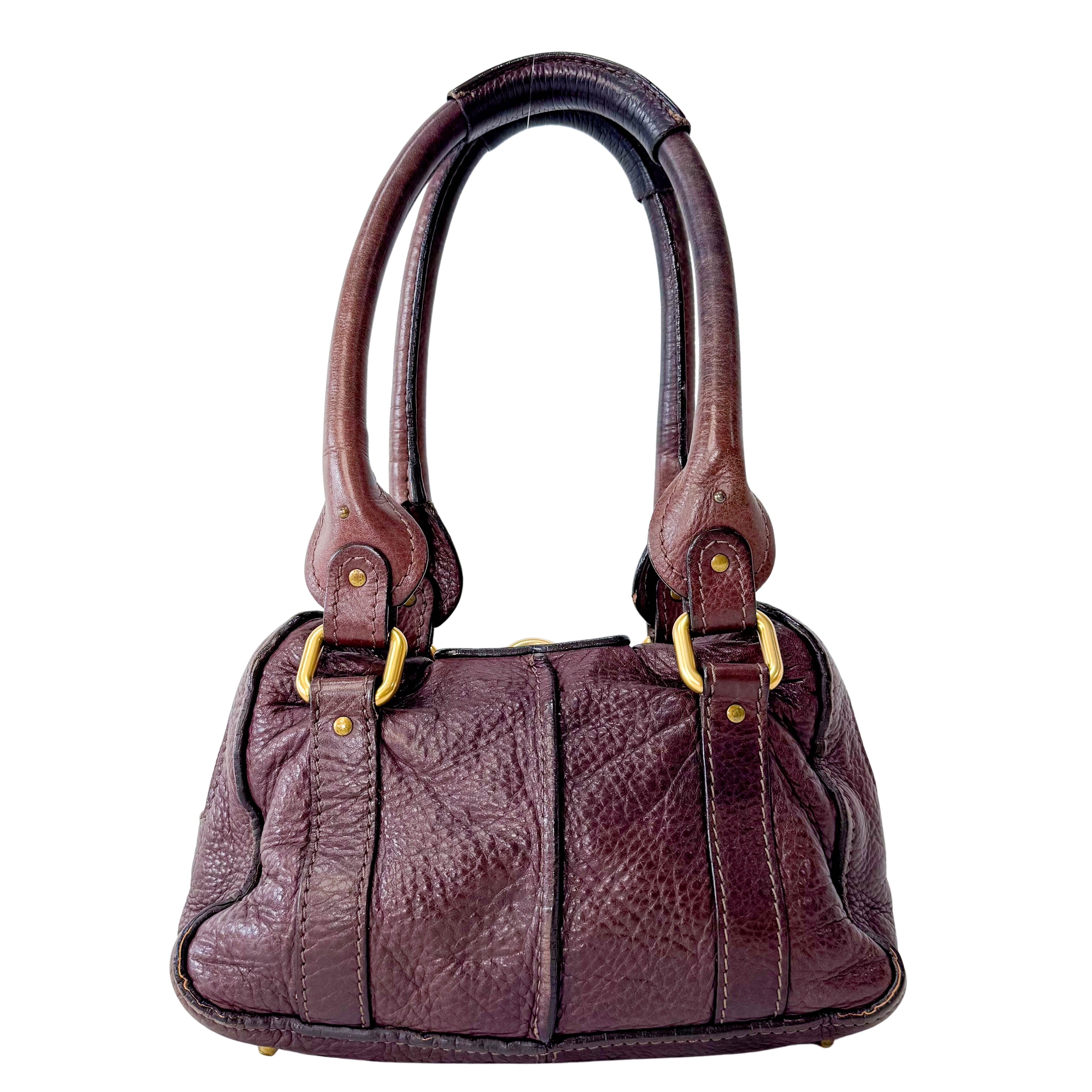 Paddington Brown Leather Shoulder Bag