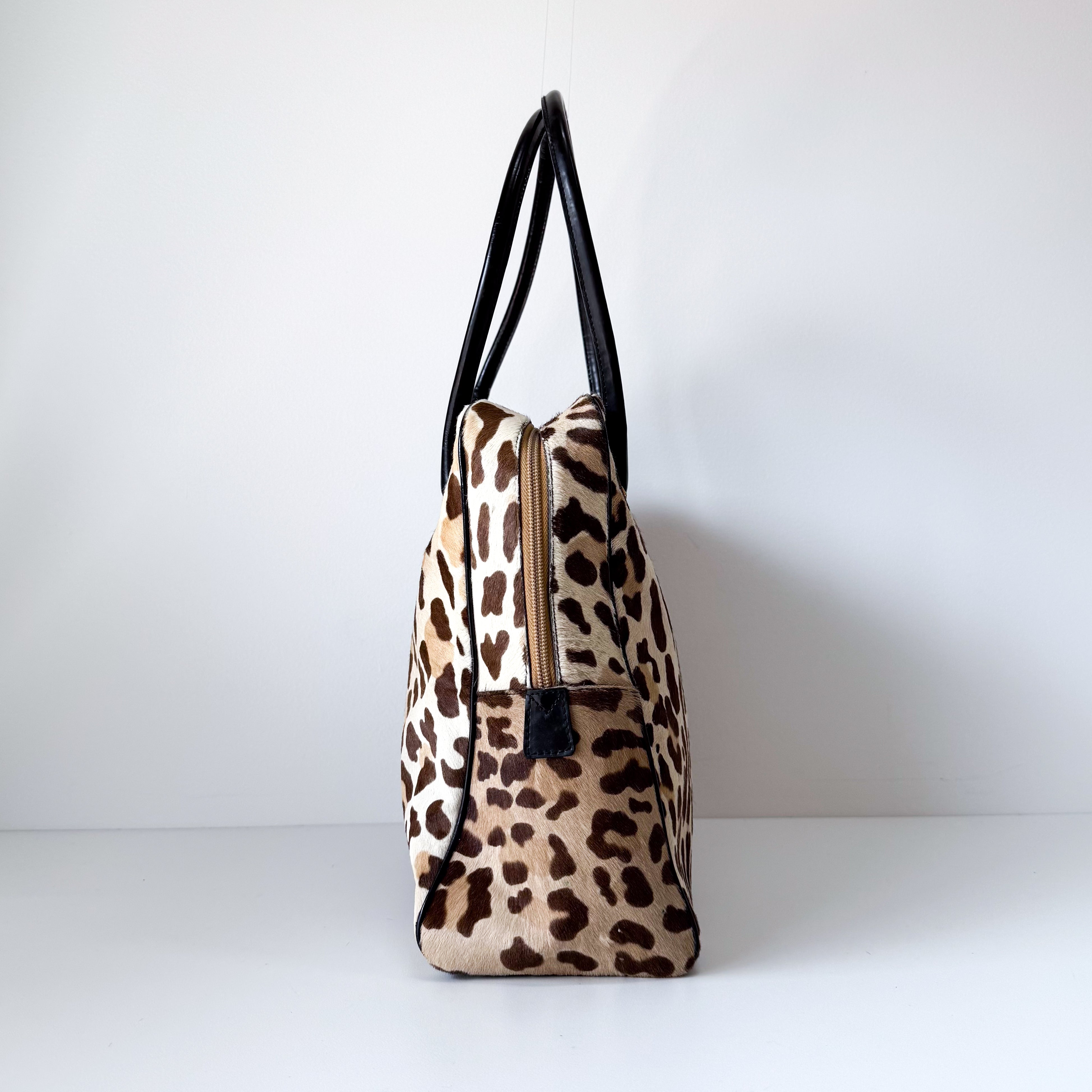 Leopard Tote Shoulder Bag