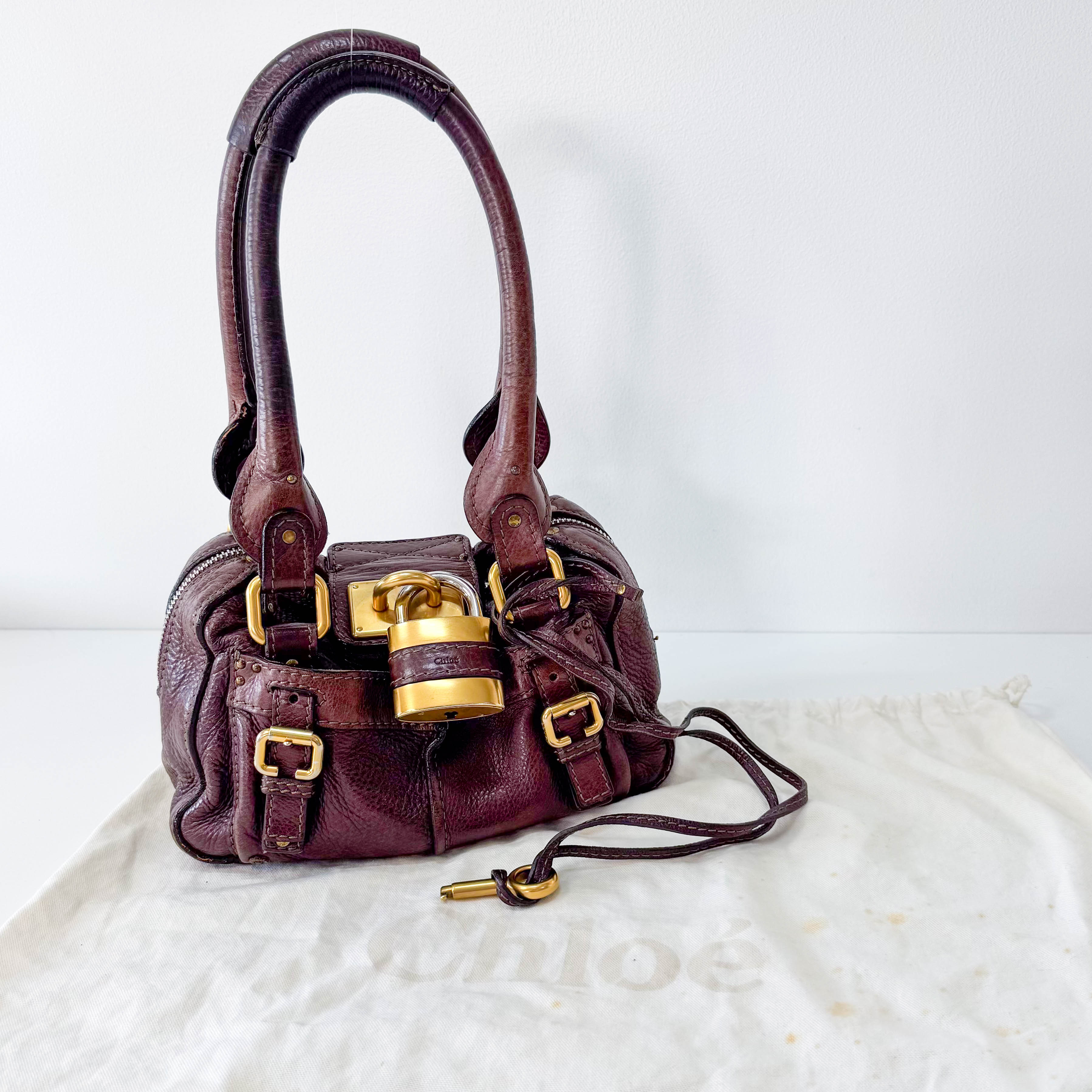 Paddington Brown Leather Shoulder Bag