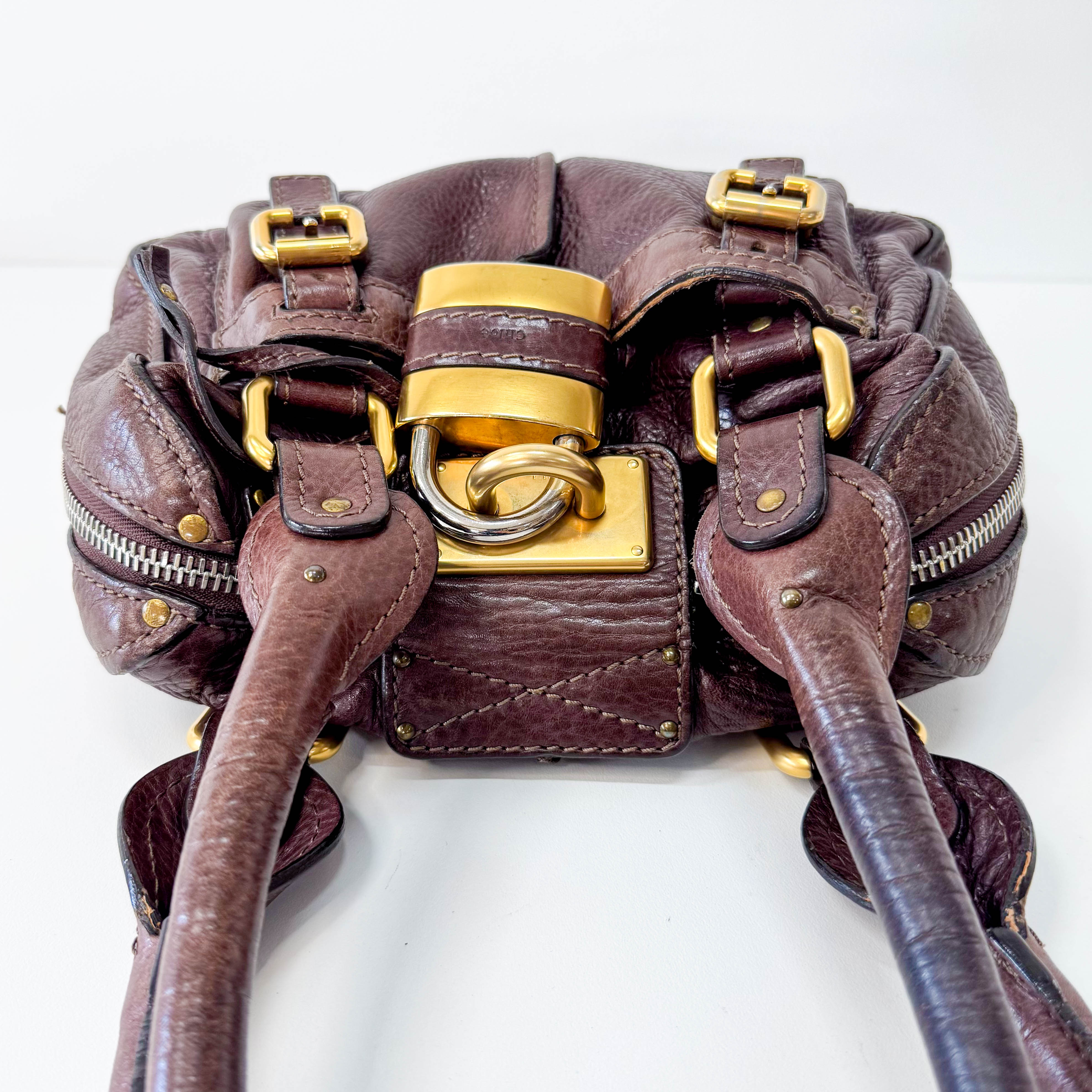 Paddington Brown Leather Shoulder Bag