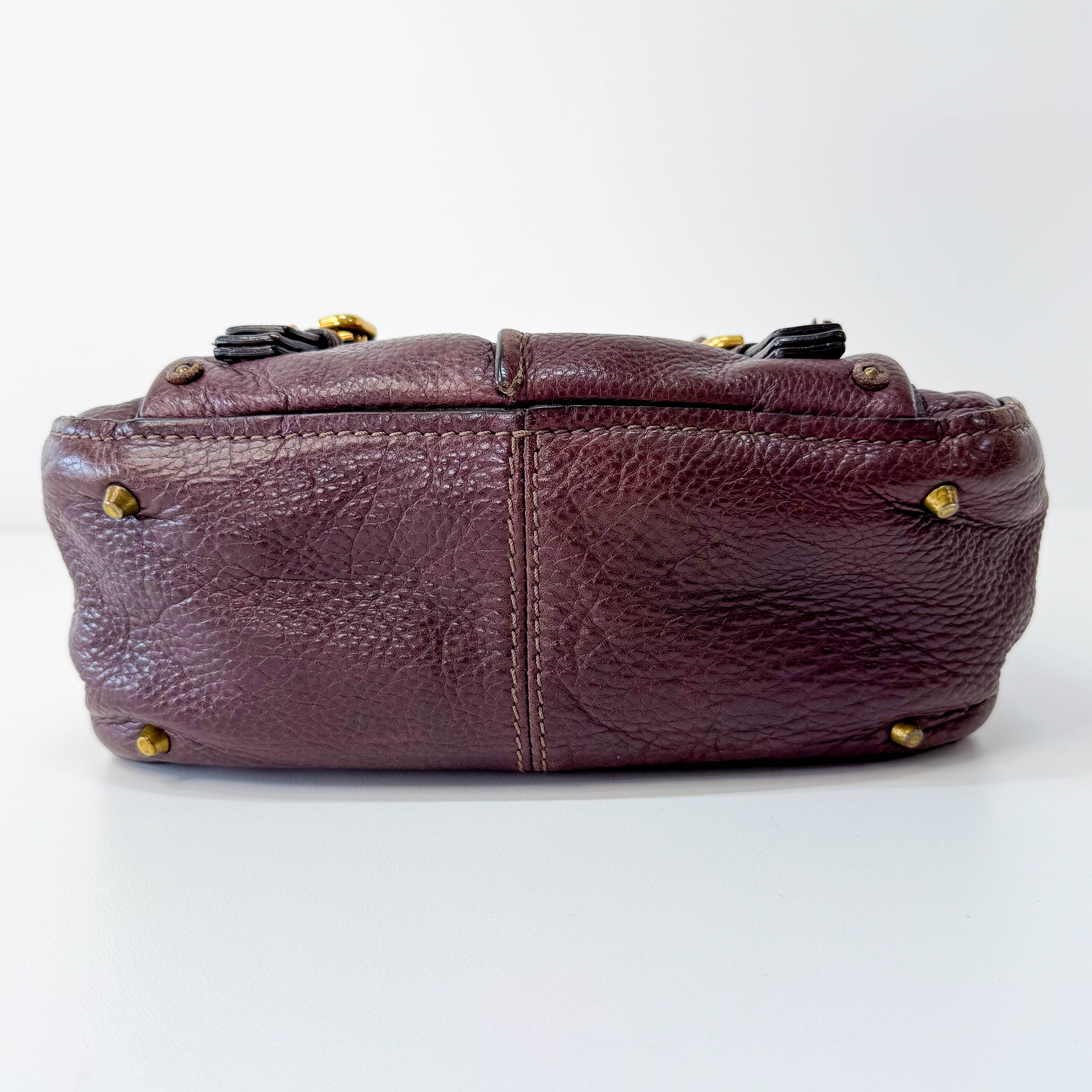 Paddington Brown Leather Shoulder Bag