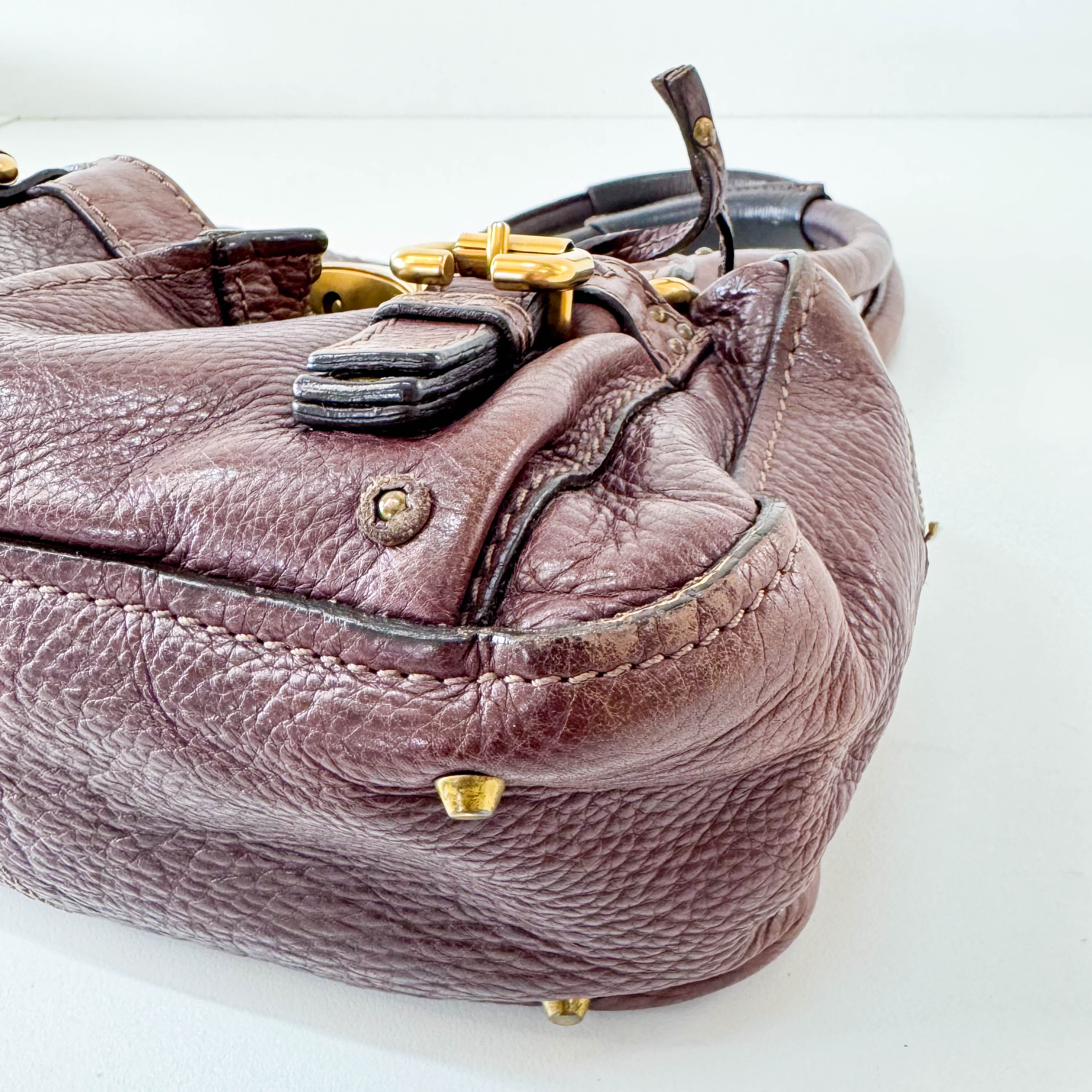 Paddington Brown Leather Shoulder Bag