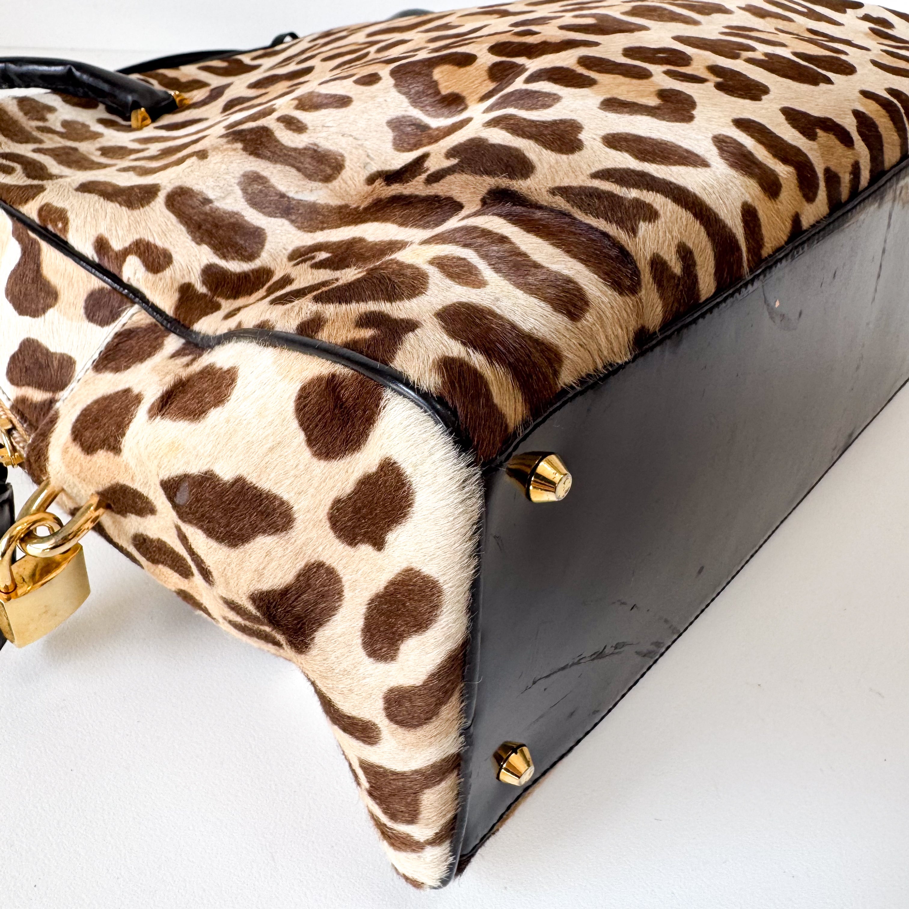 Leopard Tote Shoulder Bag