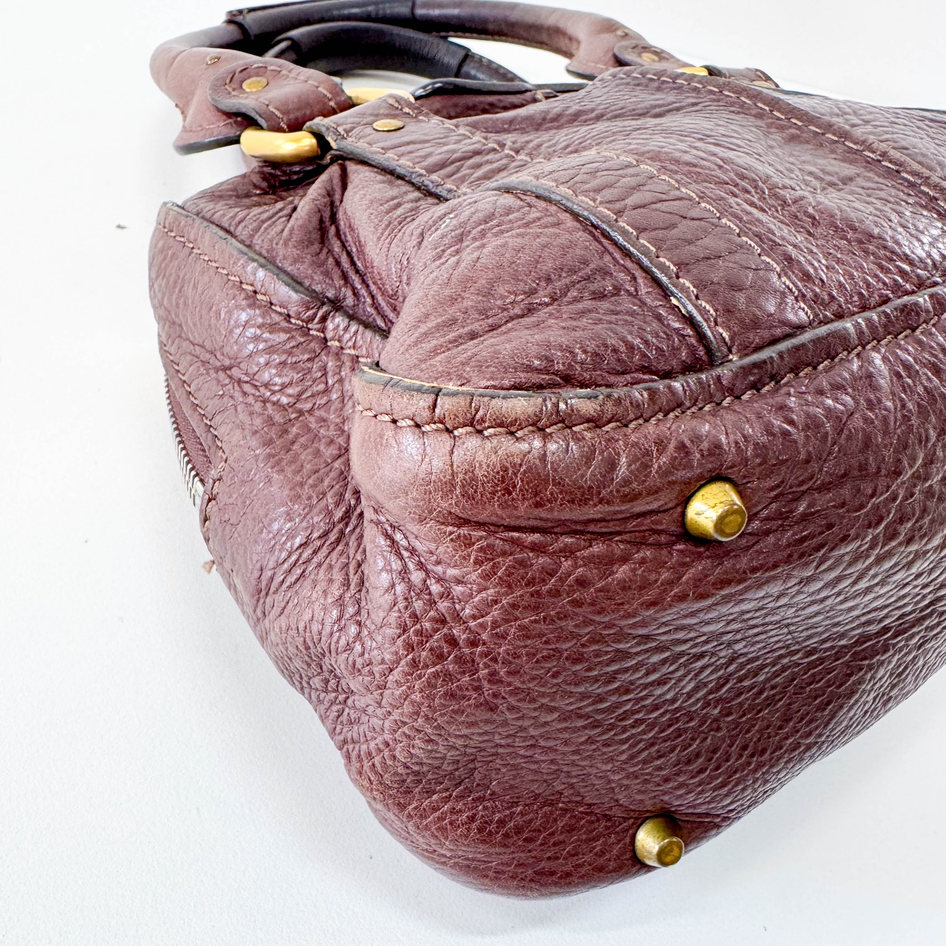 Paddington Brown Leather Shoulder Bag