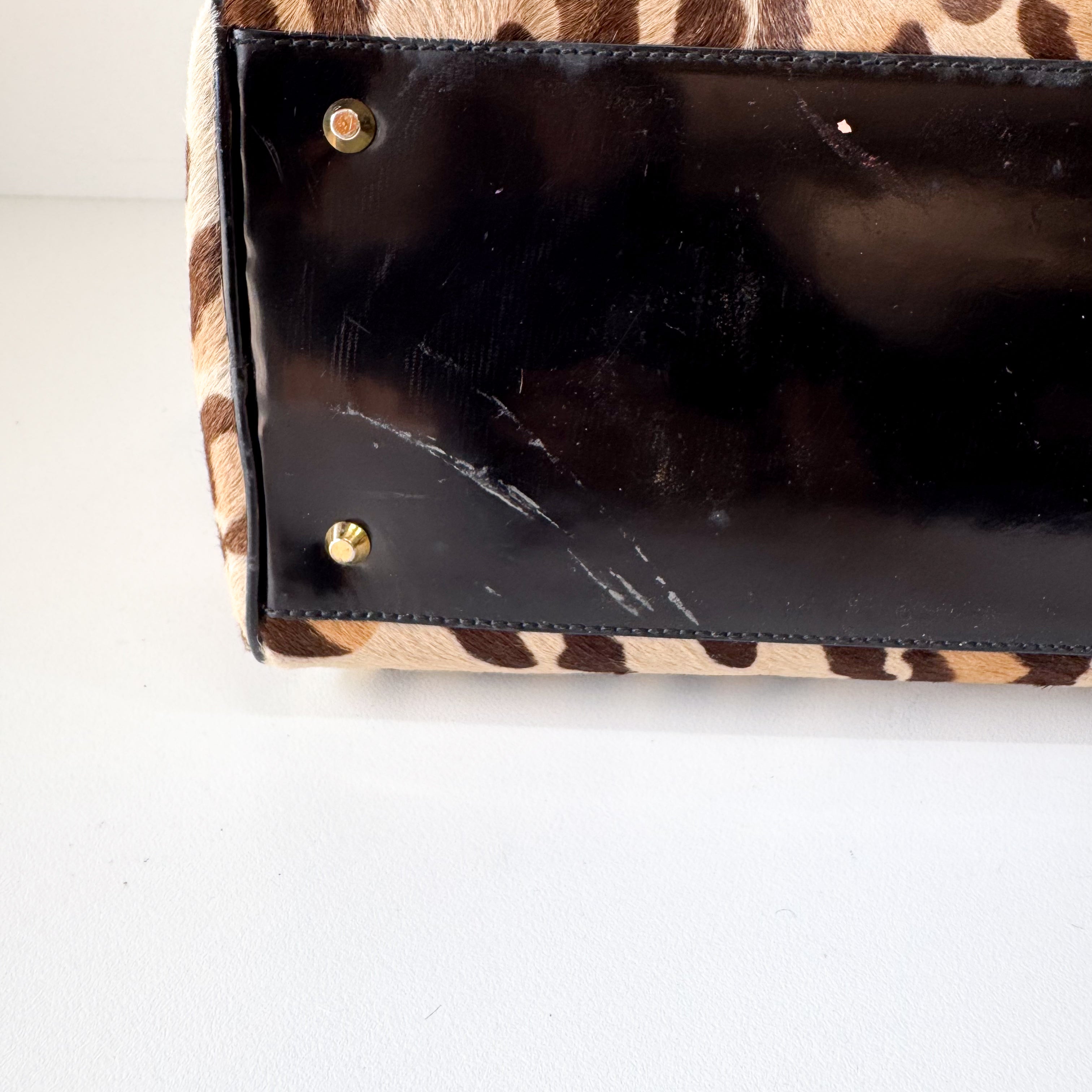 Leopard Tote Shoulder Bag