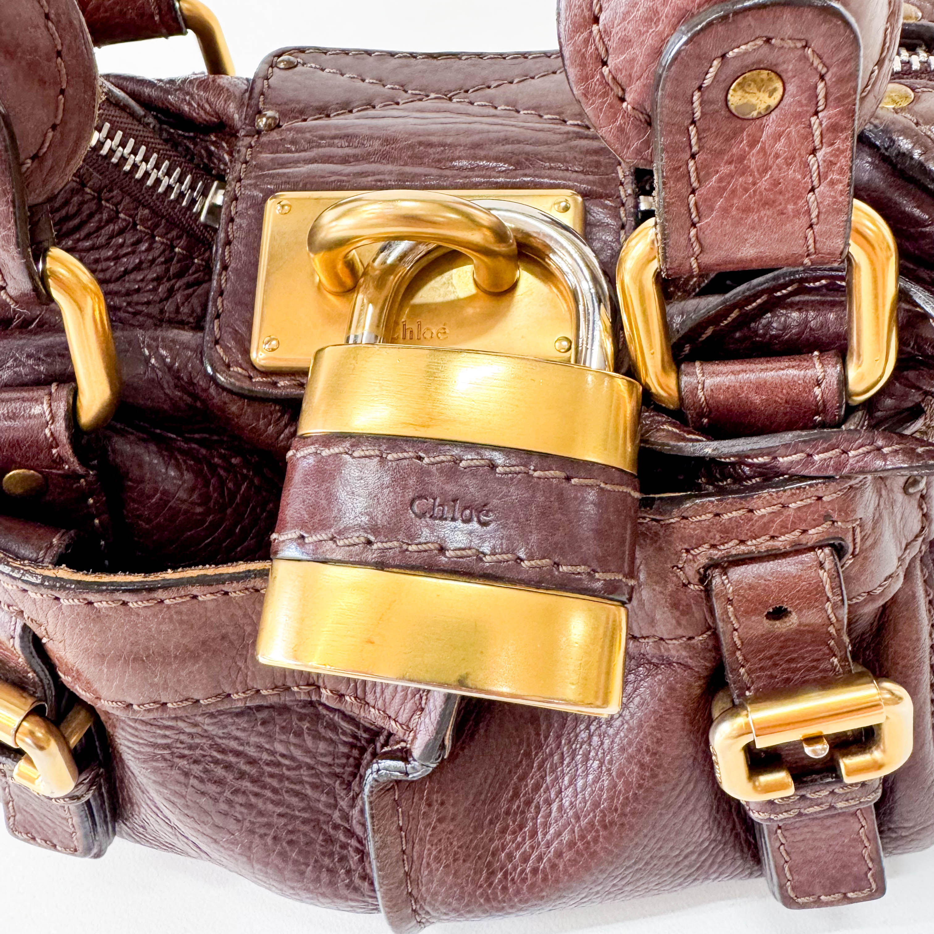 Paddington Brown Leather Shoulder Bag