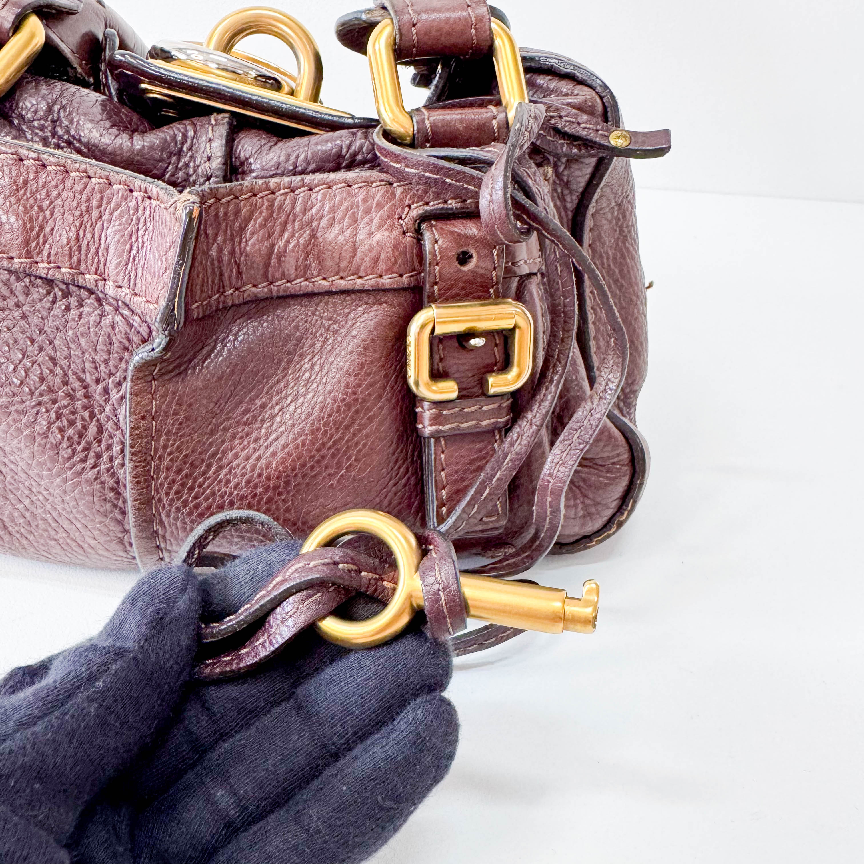 Paddington Brown Leather Shoulder Bag