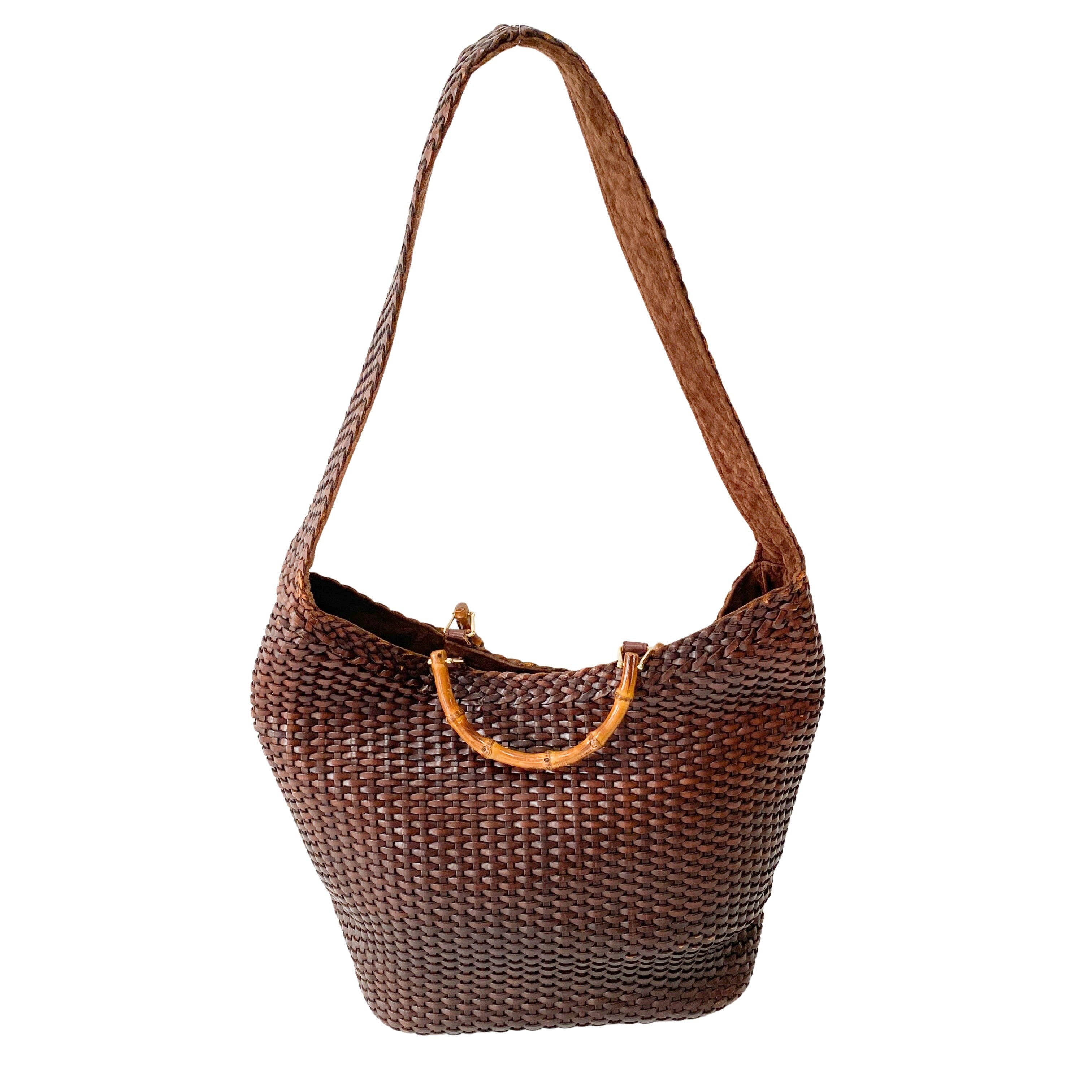 1996SS Tom Ford Era Bamboo Shoulder Bag