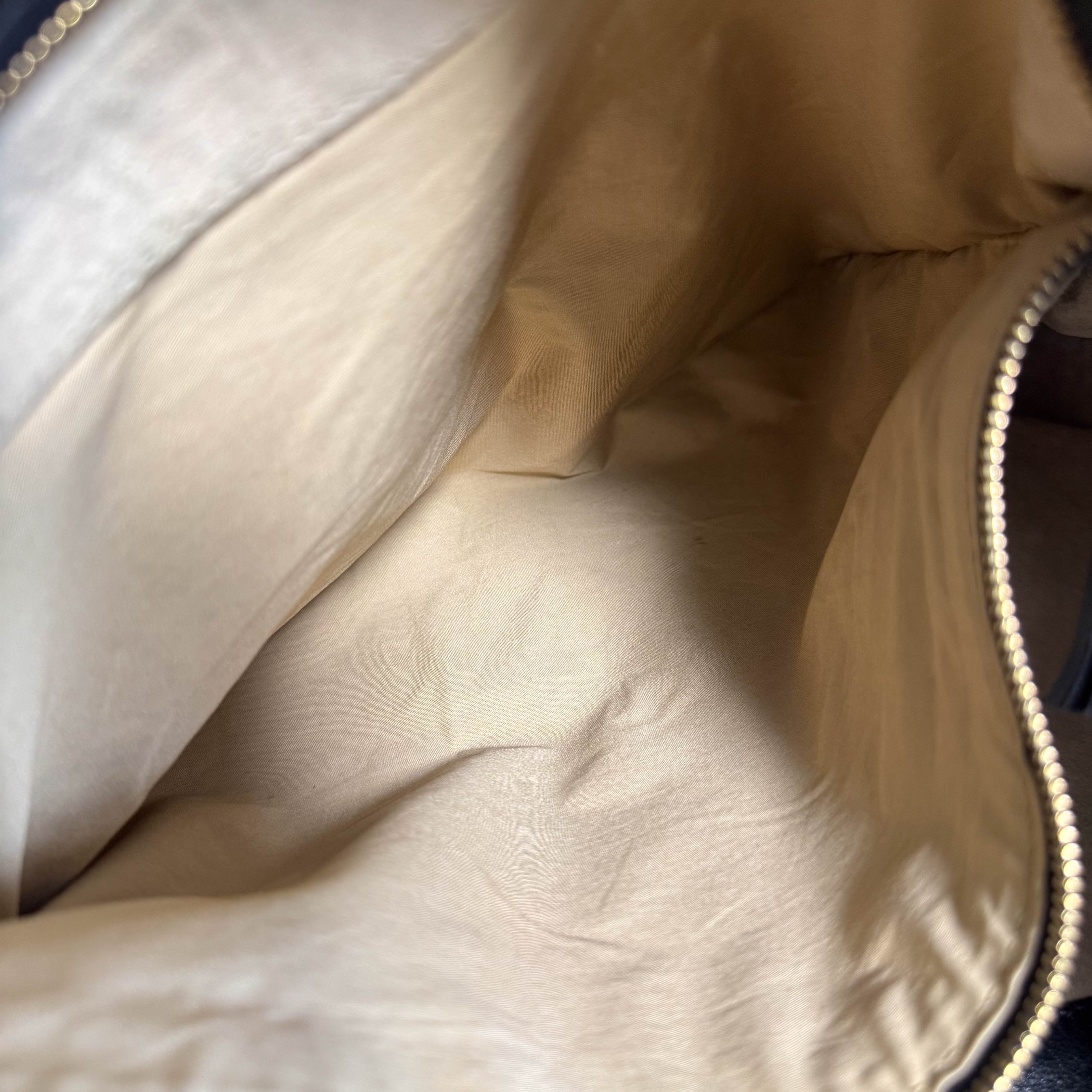 Intrecciato Brown Leather Hobo Shoulder Bag