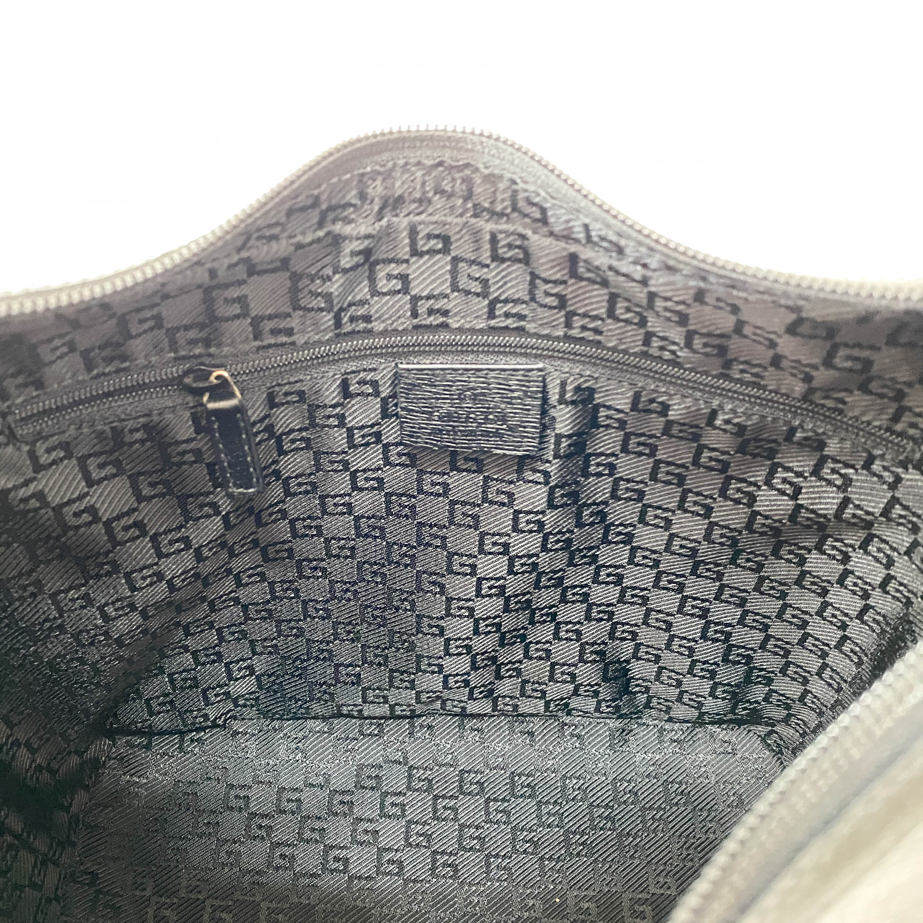 Black Leather Shoulder Bag