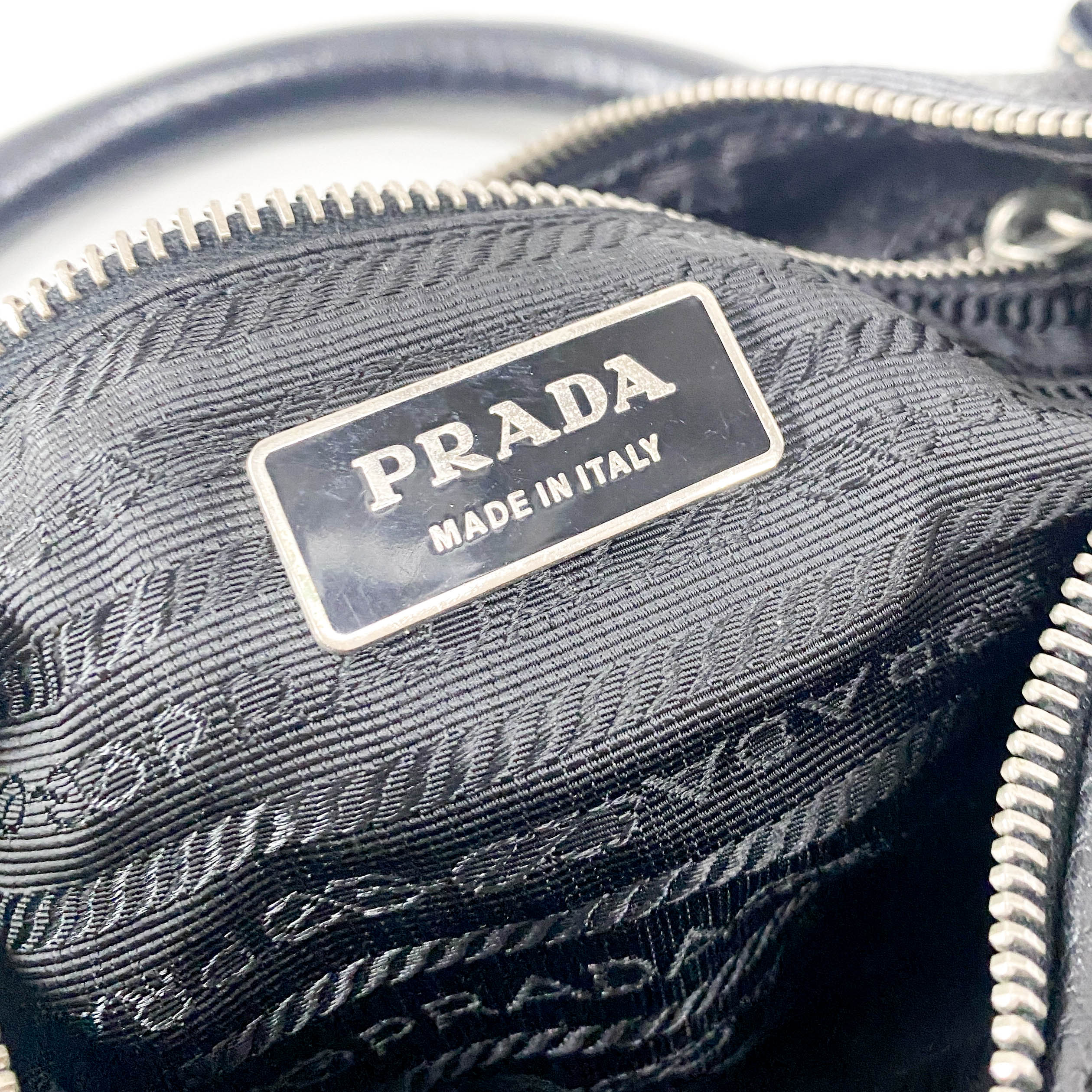 Black Leather Shoulder Bag