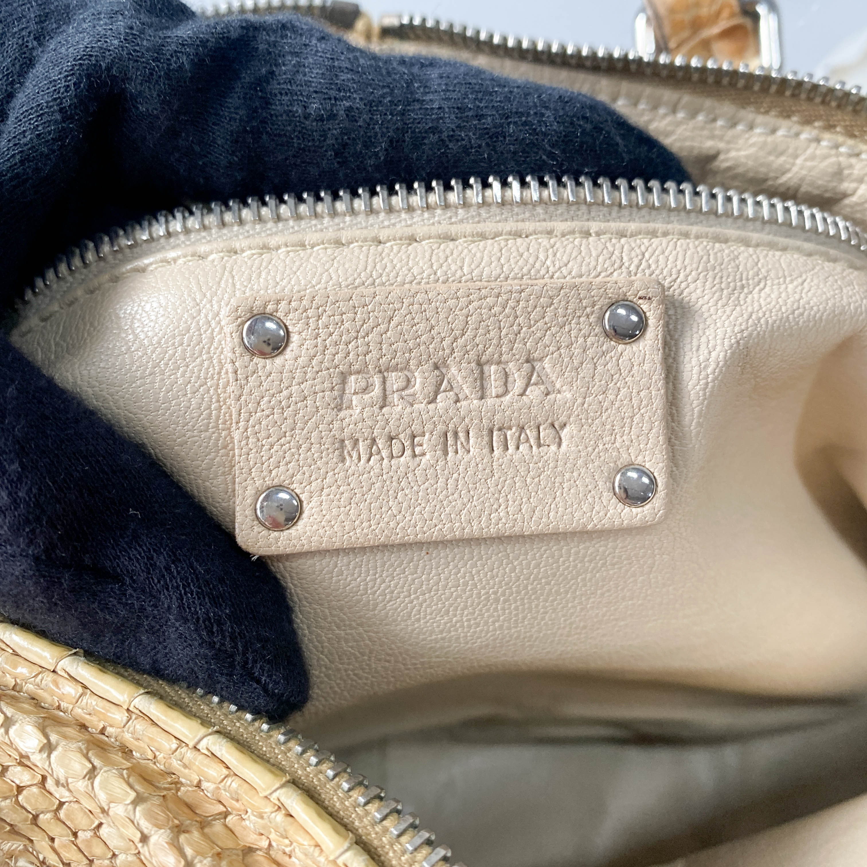 Yellow Python Embossed Leather Shoulder Bag