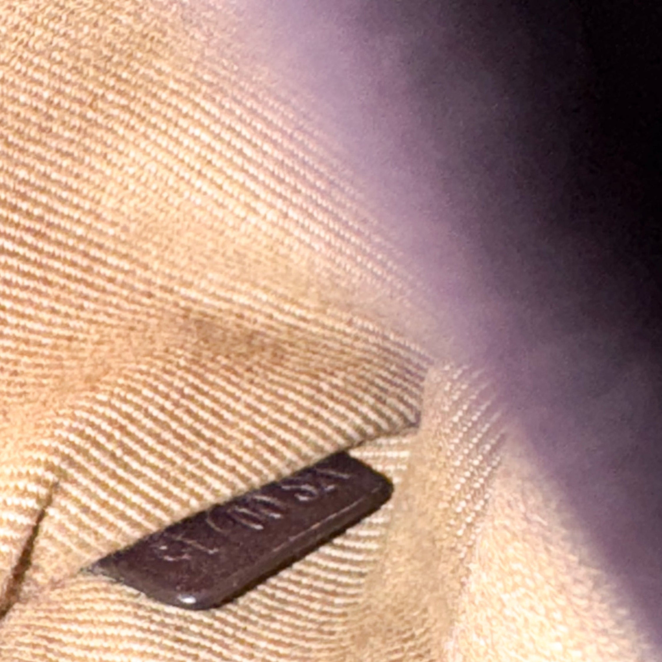 Macadam Triomphe Canvas Beige Shoulder Bag