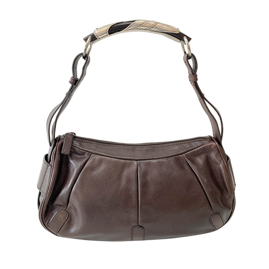 Mombasa Brown Leather Shoulder Bag