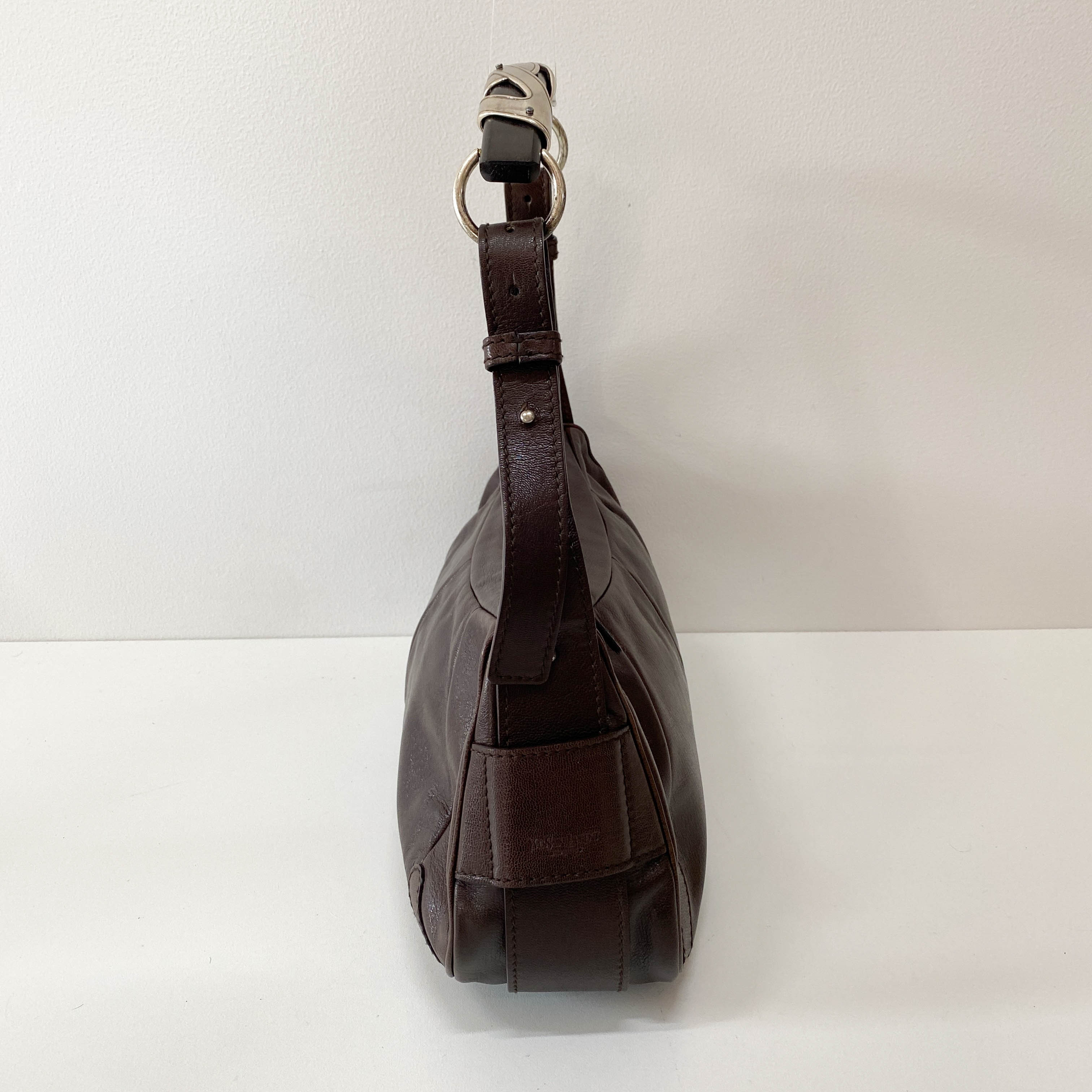 Mombasa Brown Leather Shoulder Bag