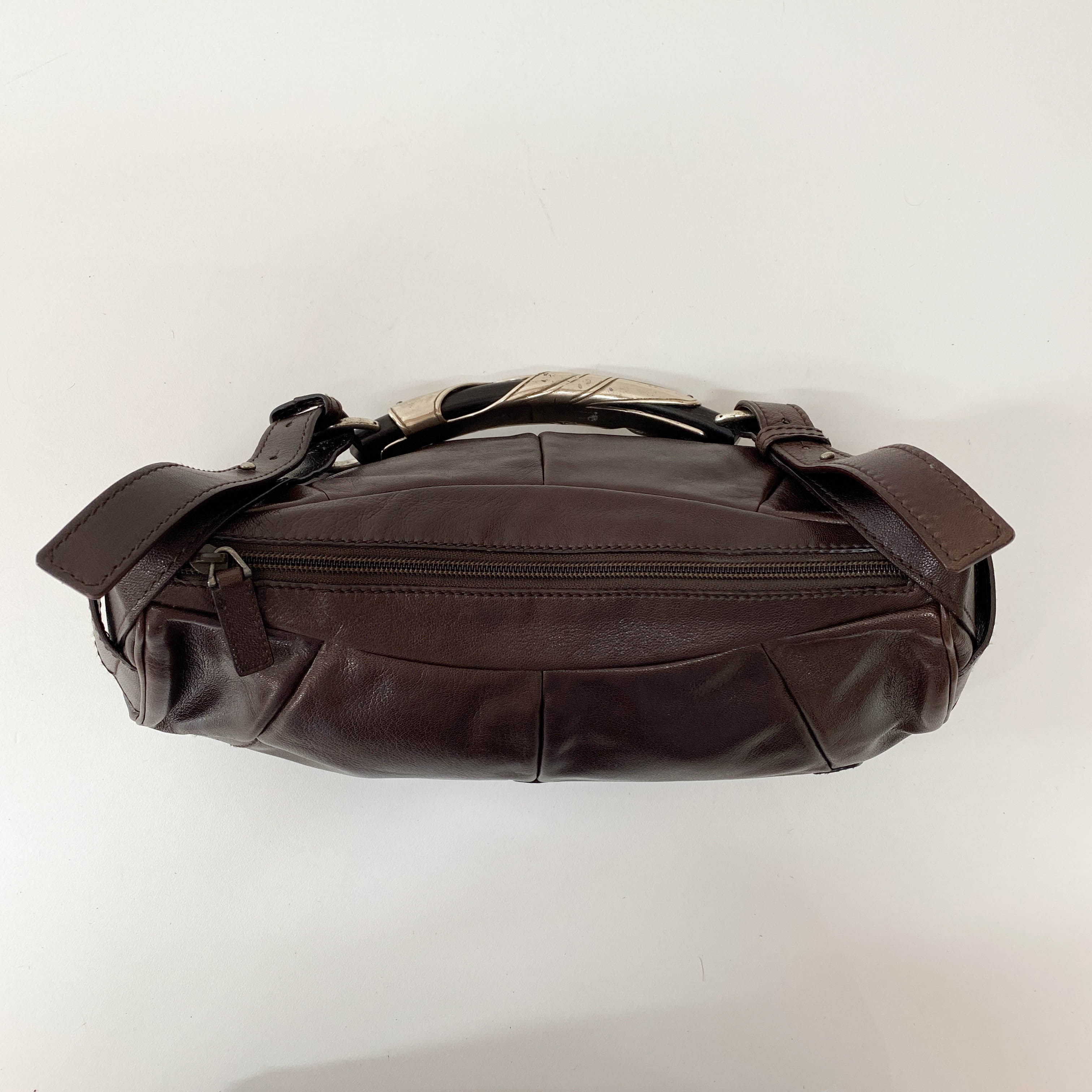 Mombasa Brown Leather Shoulder Bag